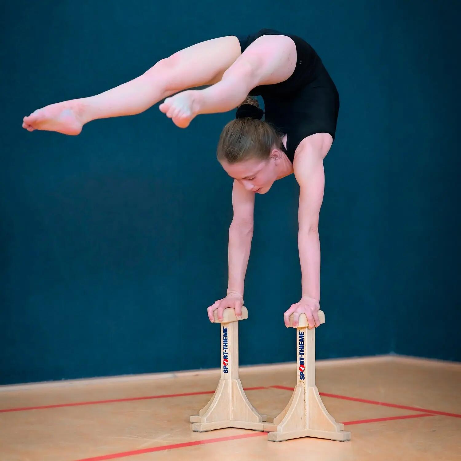Handstandständer Akrobatik Gymnastik Unisex Holz-Natur 5/6