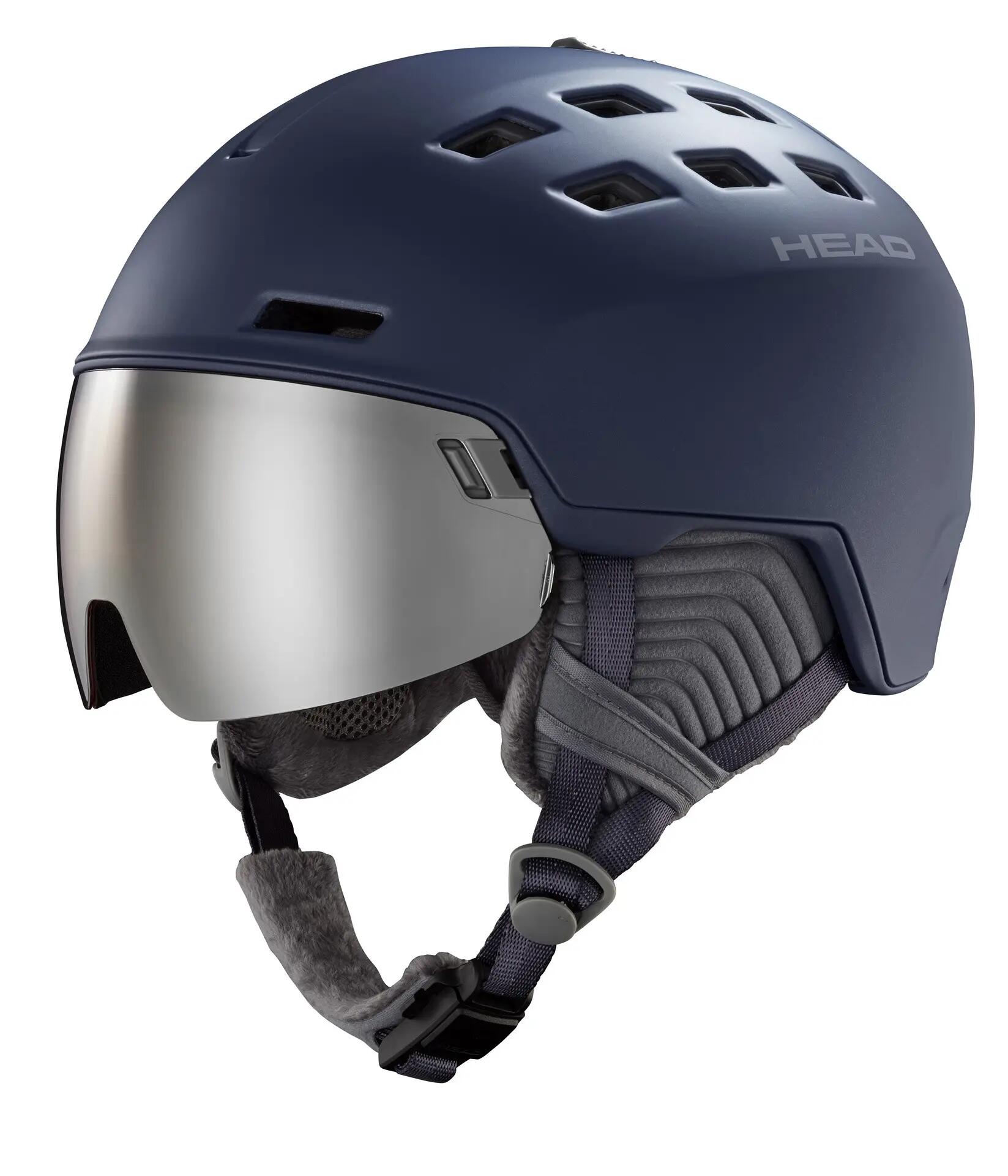 Kask narciarski damski z wbudowaną szybą HEAD RACHEL sparkblue 3/7