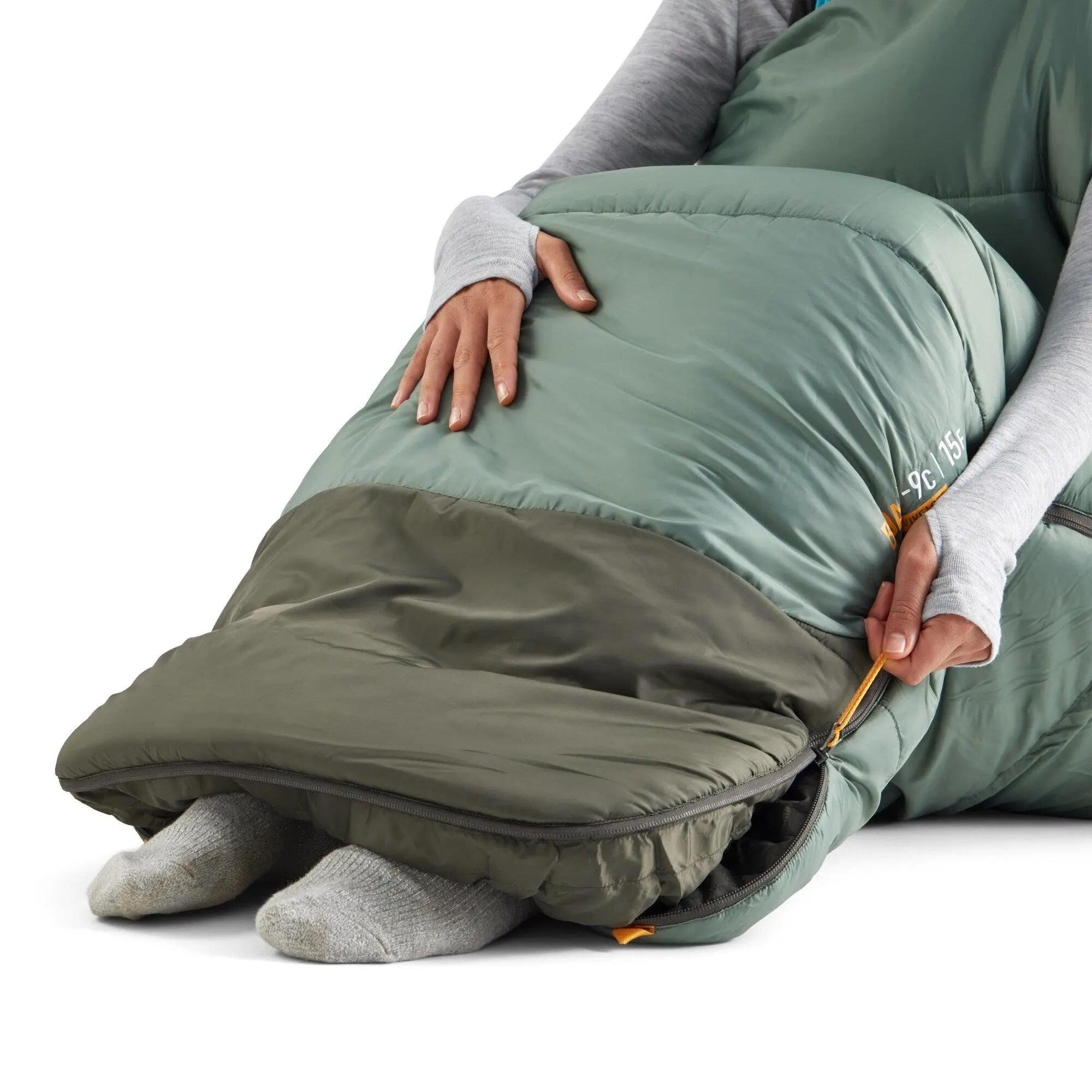 Boab Synthetic Sleeping Bag -9C|15F - Regular Wide -  3
