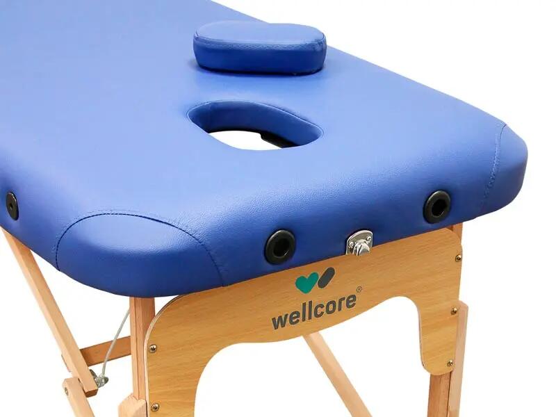 Maca dobrável de madeira Wellcore 180 x 60 cm sem acessórios 4/5