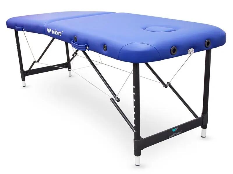 Wellcore Klappbare Behandlungsliege aus Aluminium, 185 x 60 cm 5/5