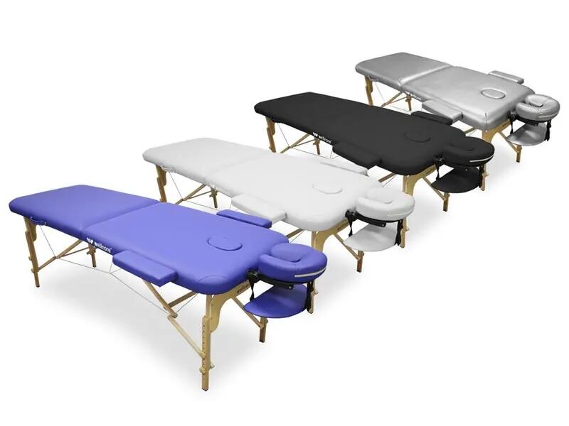 Lettino da massaggio pieghevole in legno WELLCORE 185 x 65 cm 2/5