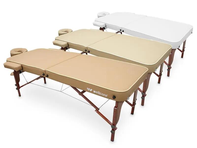 Lettino per trattamenti spa pieghevole in legno Wellcore 2/5