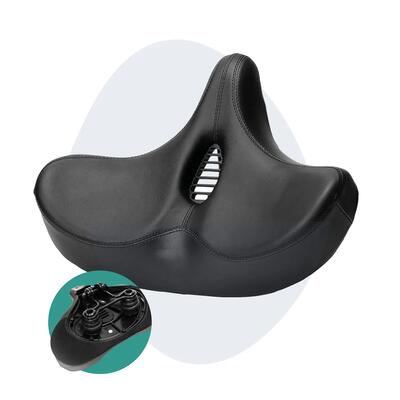 Voltano city xxxl fietszadel met uitsparing