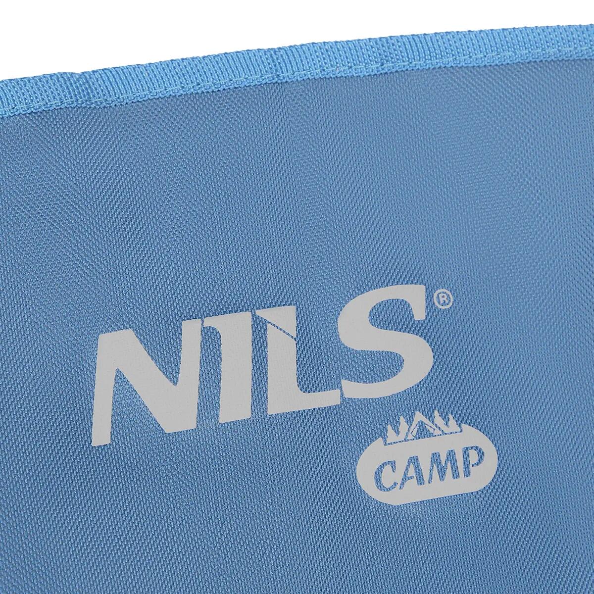 Opvouwbare kampeerstoel met brede rugleuning NILS CAMP NC3051 8/8