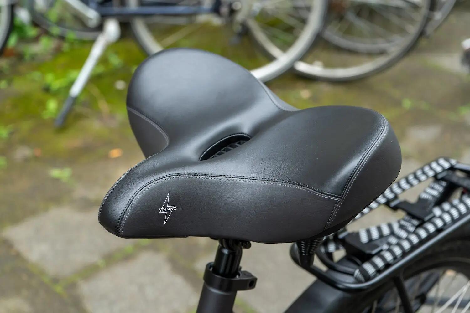 Voltano City XXXL Fietszadel Met Uitsparing 3/7