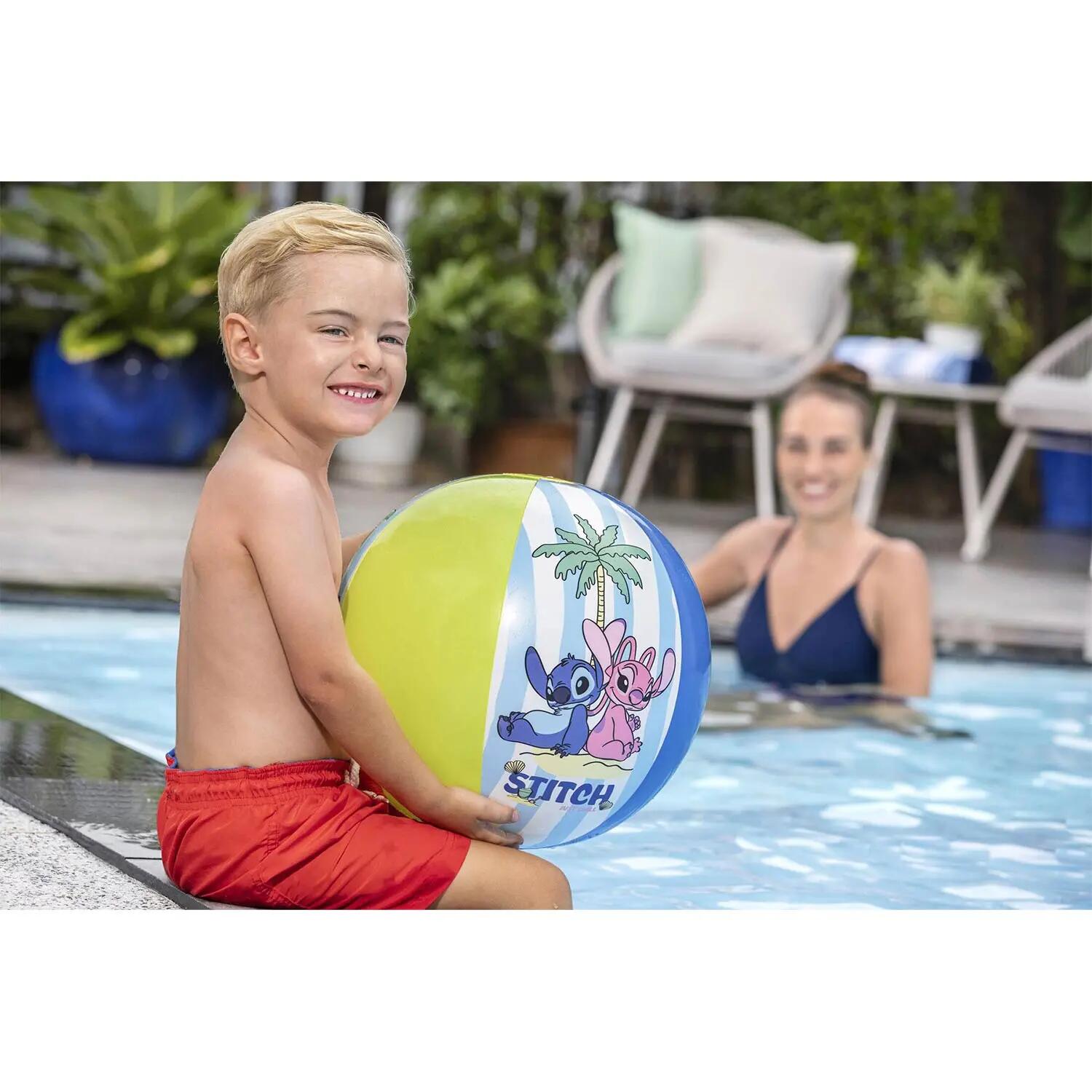 Piłka plażowa dmuchana Bestway dla dzieci Disney Lilo i Stitch 51 cm 7/10