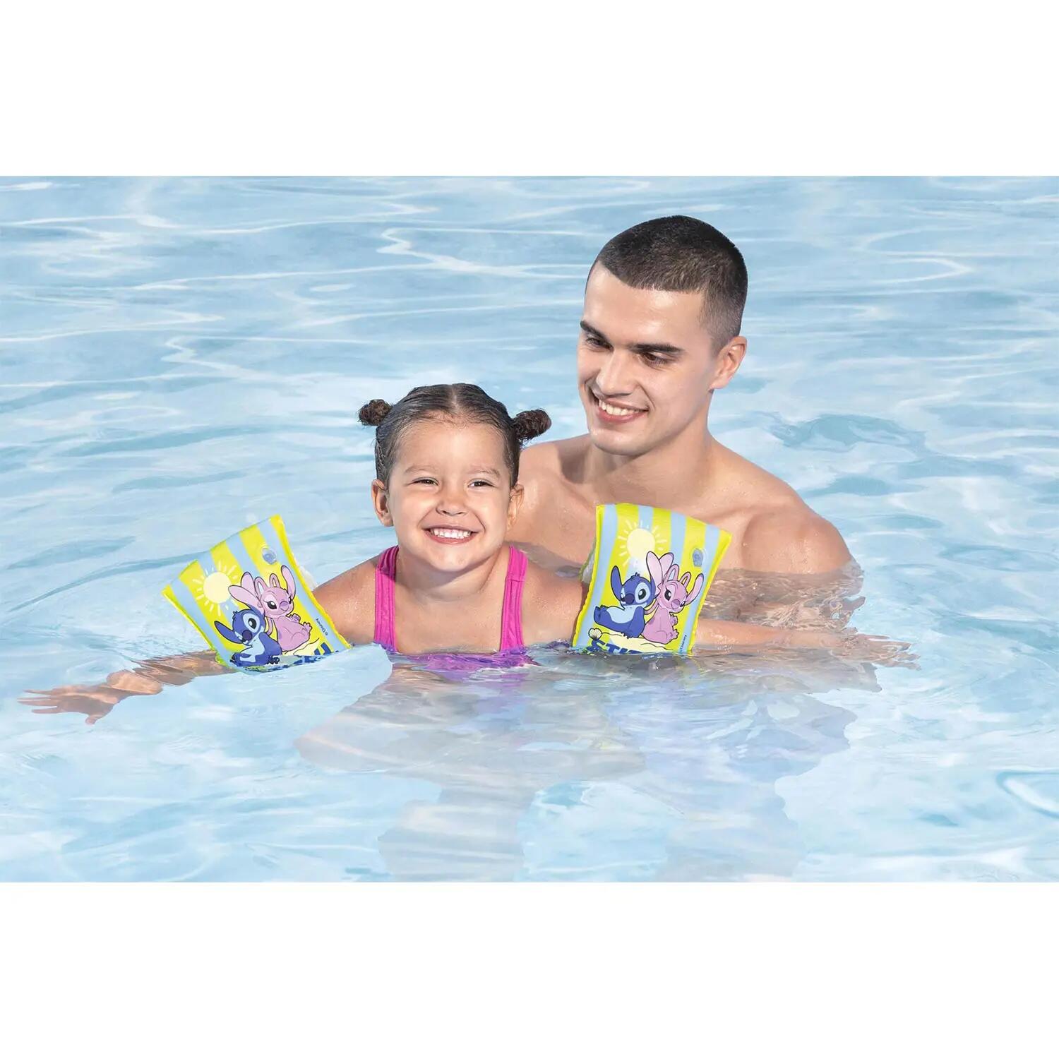 Dmuchane rękawki do pływania Bestway 9104S pływaczki Disney Lilo i Stitch 8/10