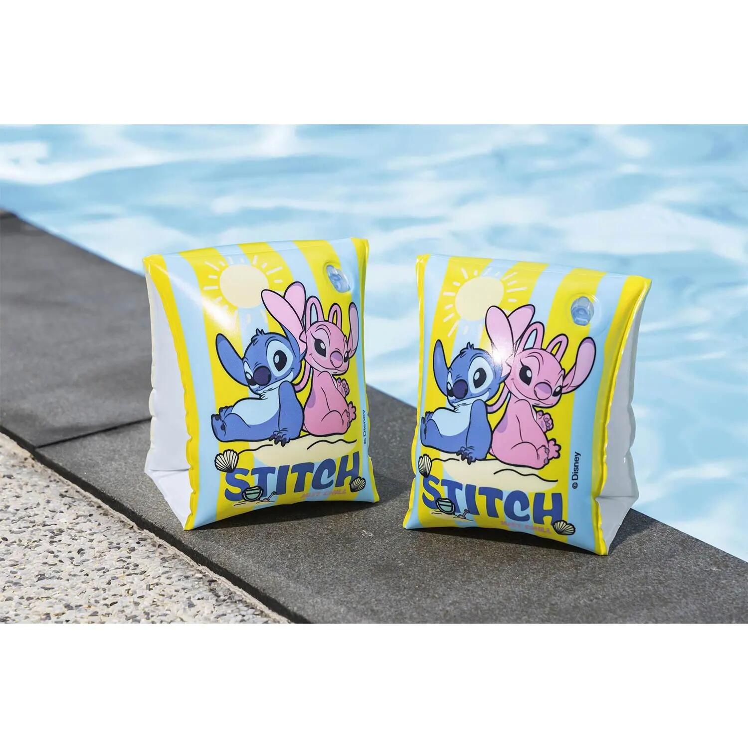 Dmuchane rękawki do pływania Bestway 9104S pływaczki Disney Lilo i Stitch 4/10