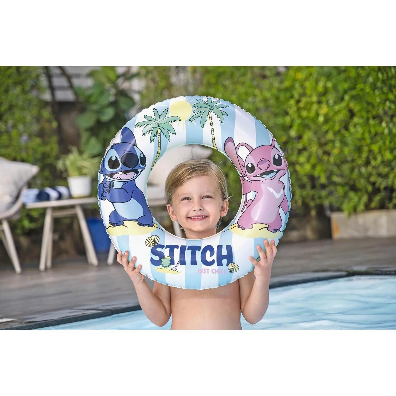 Koło do pływania Bestway Stitch kółko dla dzieci do wody 56 cm 8/10