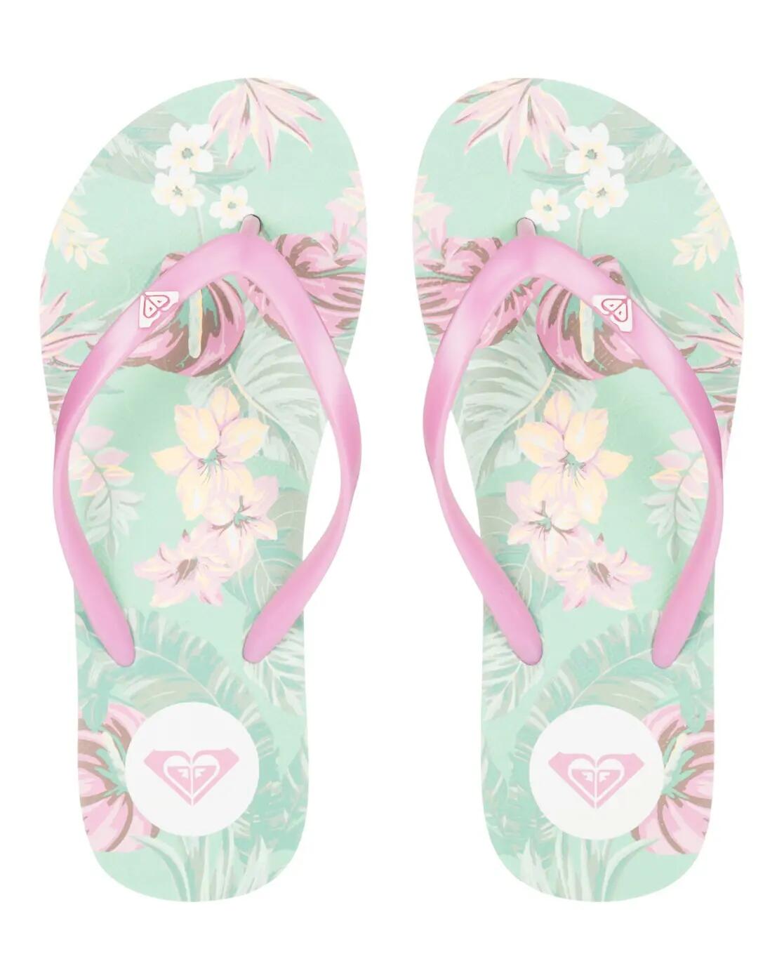 Chanclas de playa BY THE SEA Verde Mujer 3/4