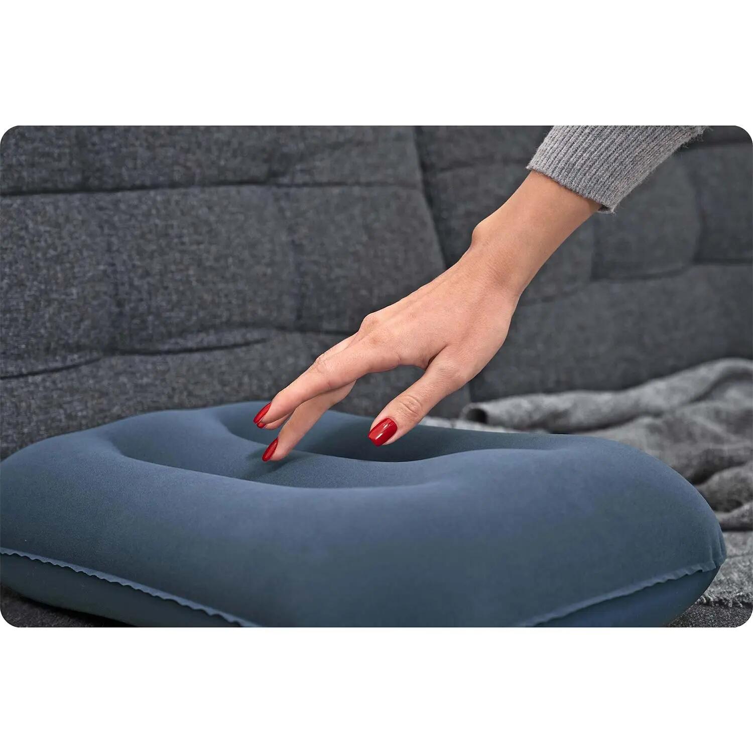 Poduszka dmuchana Bestway 67121 podróżna welurowa granataowa 6/12