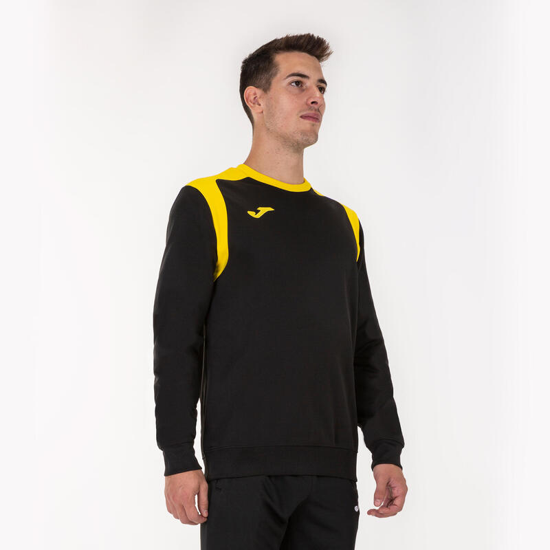 Sweat-shirt Garçon Joma Championship v noir jaune