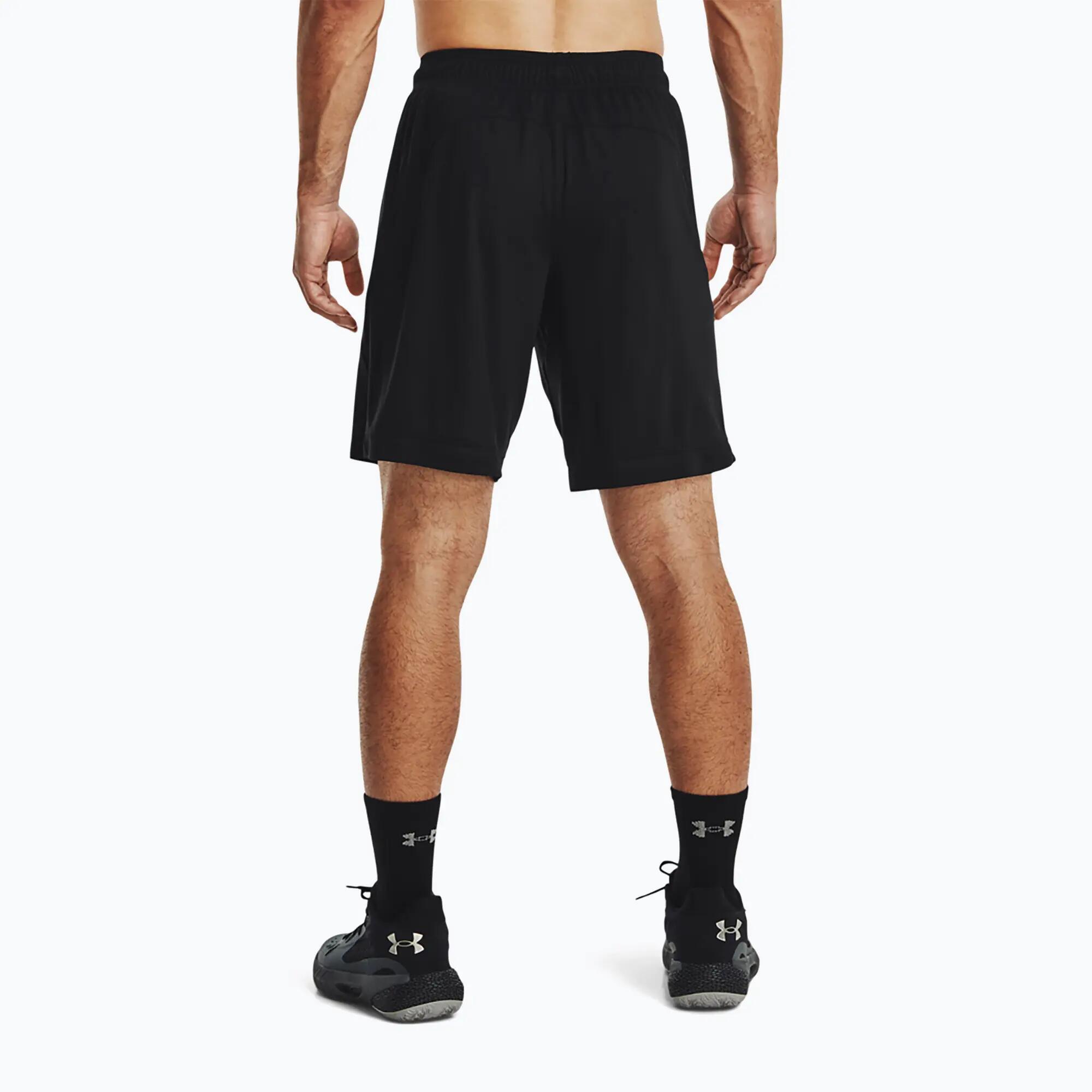 Short de basketball pour homme Under Armour Baseline 10In 3/7