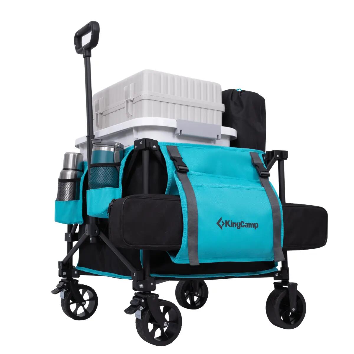 KingCamp CUBE S5 I Çok Amaçlı 90 L Katlanır Vagon Araba 2/7