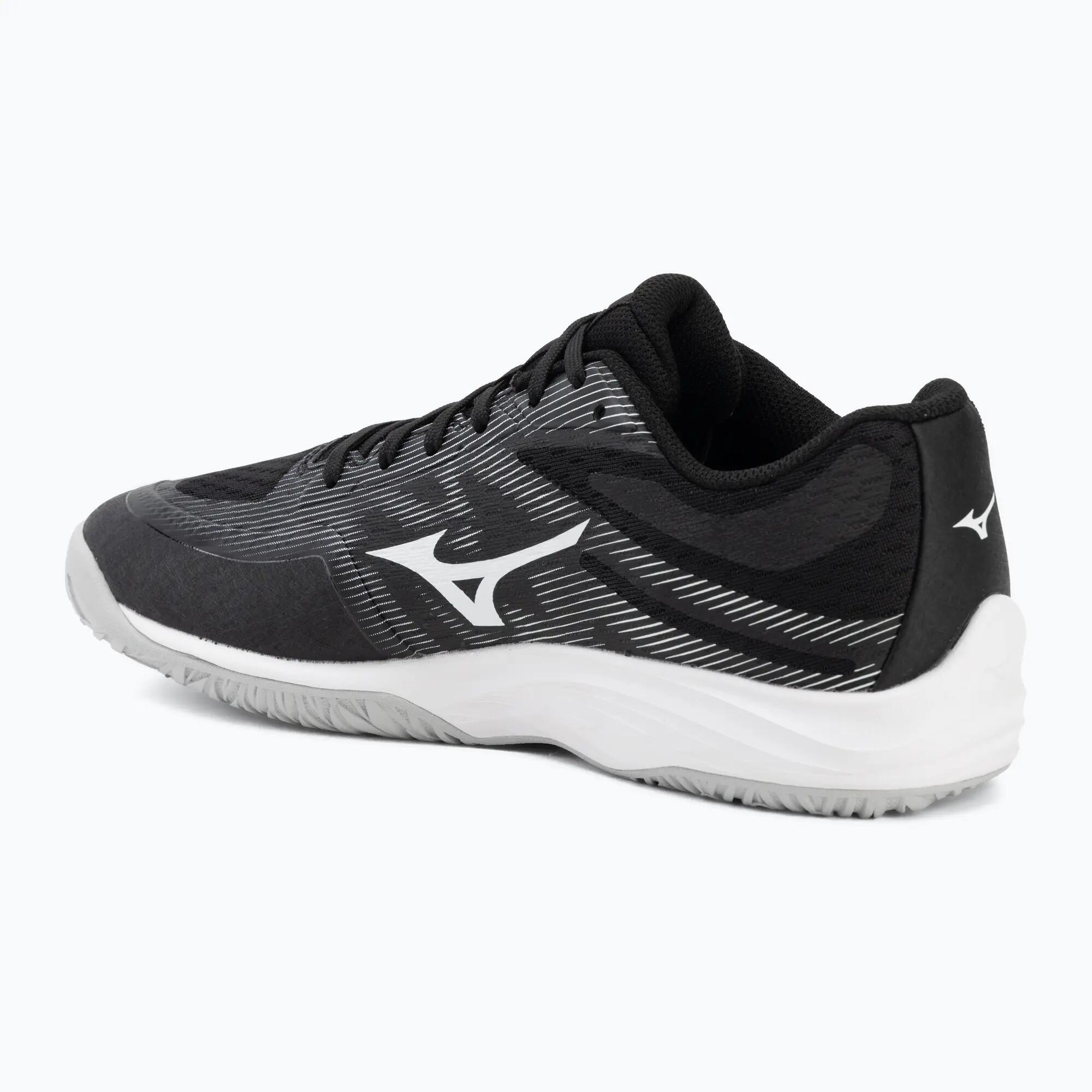 Mizuno Lightning Select Sportliche Schuhe Schwarz/Weiß 3/7