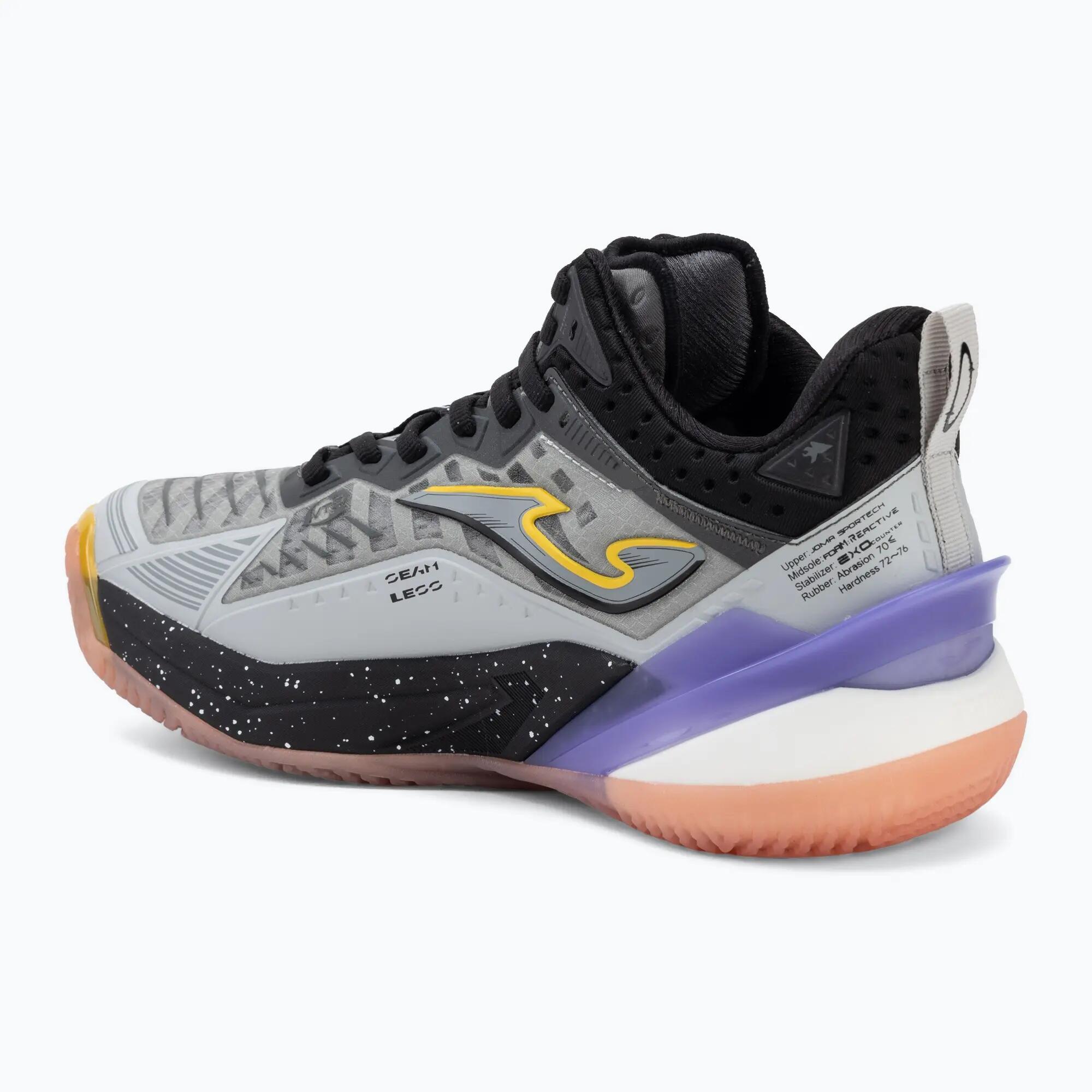 Chaussures Basket-Ball Homme Joma Lithium 25 Gris 3/7