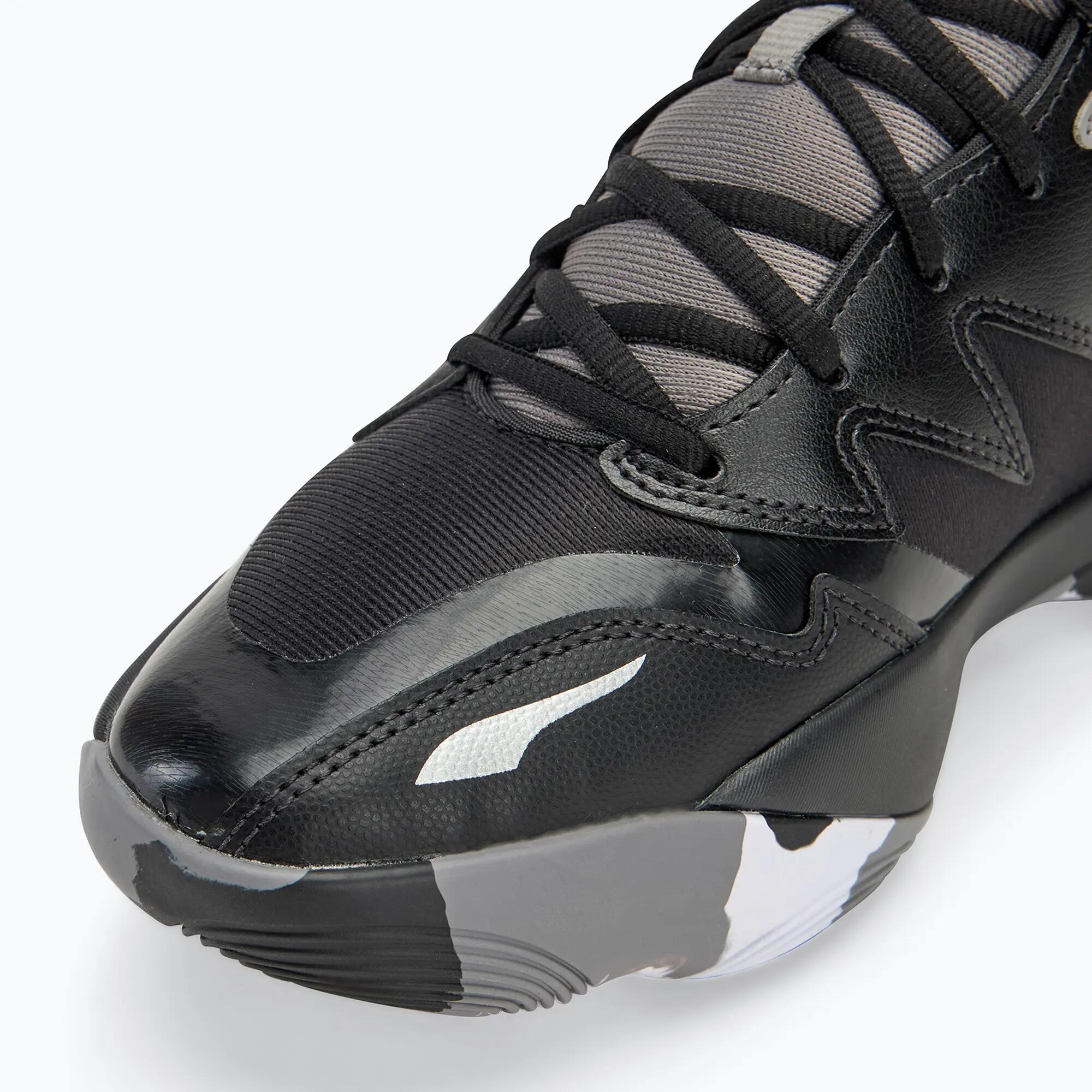 Scarpe da basket Genetics PUMA Black Stormy Slate Gray 7/7