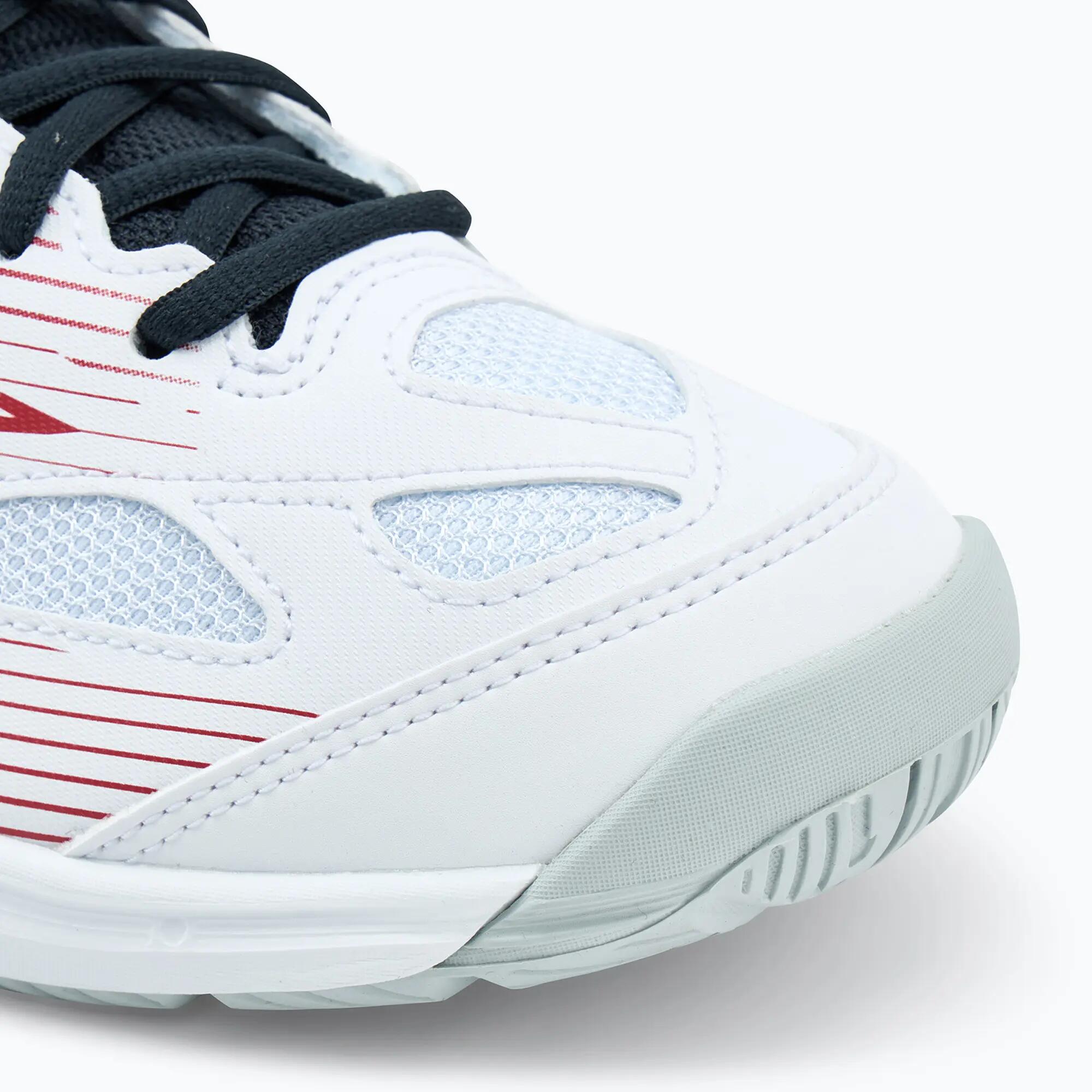Buty do siatkówki Mizuno Cyclone Speed 4 Białe/Salsa/Czarne 7/7