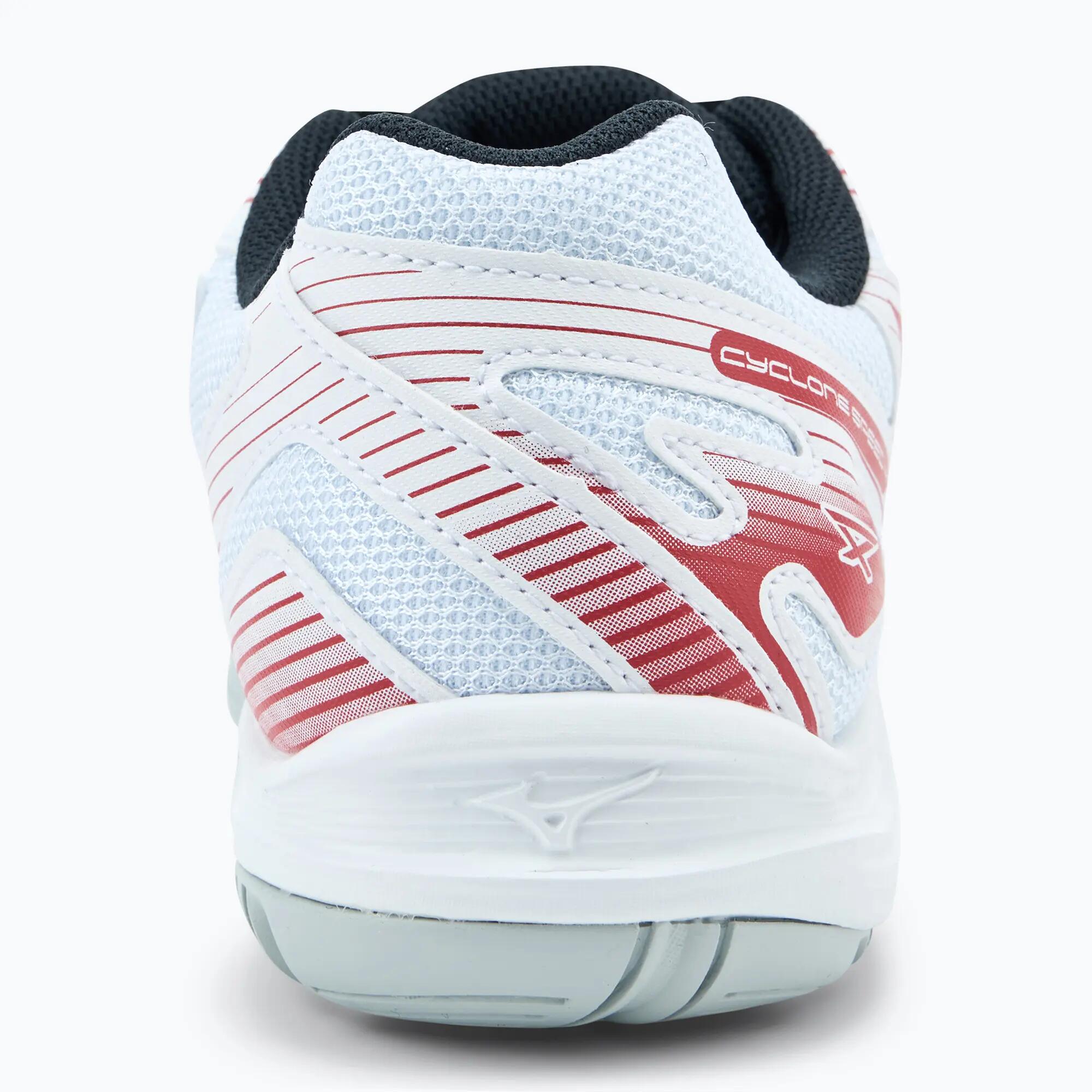 Buty do siatkówki Mizuno Cyclone Speed 4 Białe/Salsa/Czarne 6/7