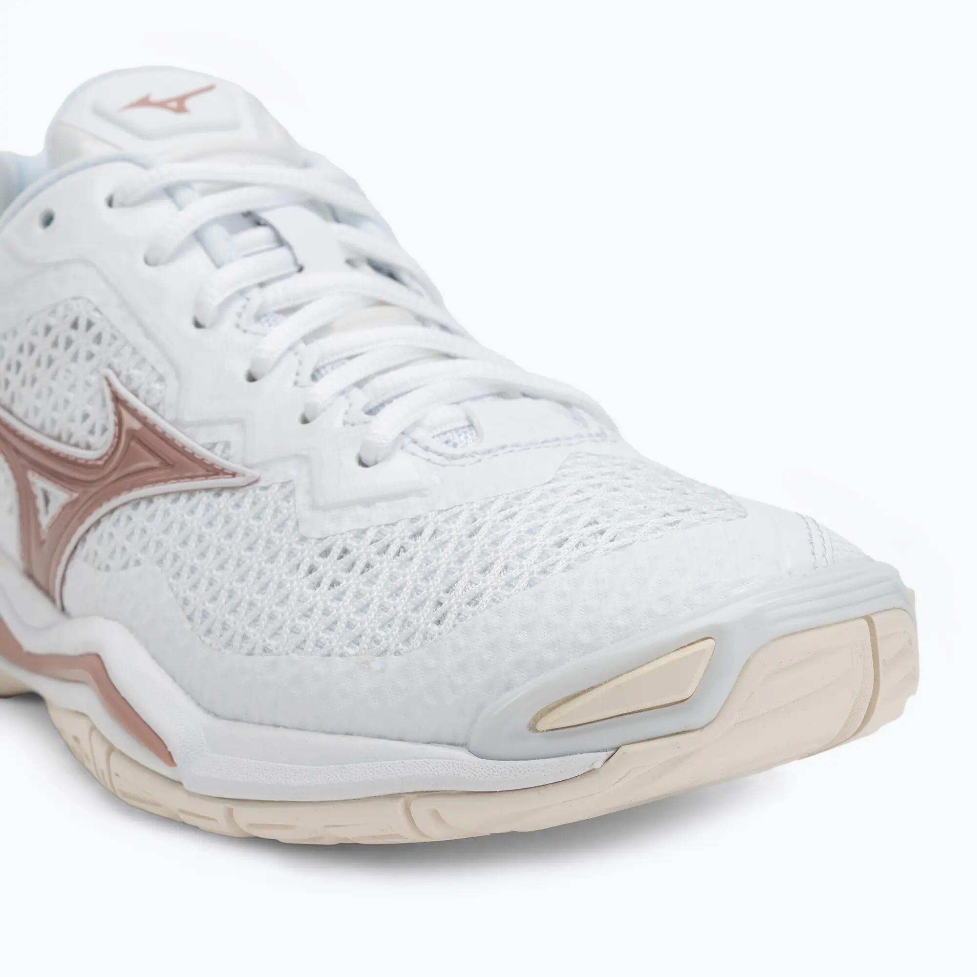 Buty sportowe Mizuno Weave Stealth Białe Piłka ręczna 7/7
