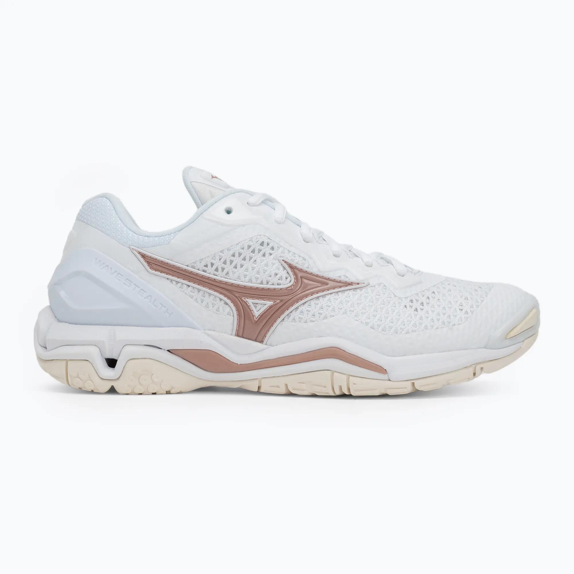 Buty sportowe Mizuno Weave Stealth Białe Piłka ręczna 2/7