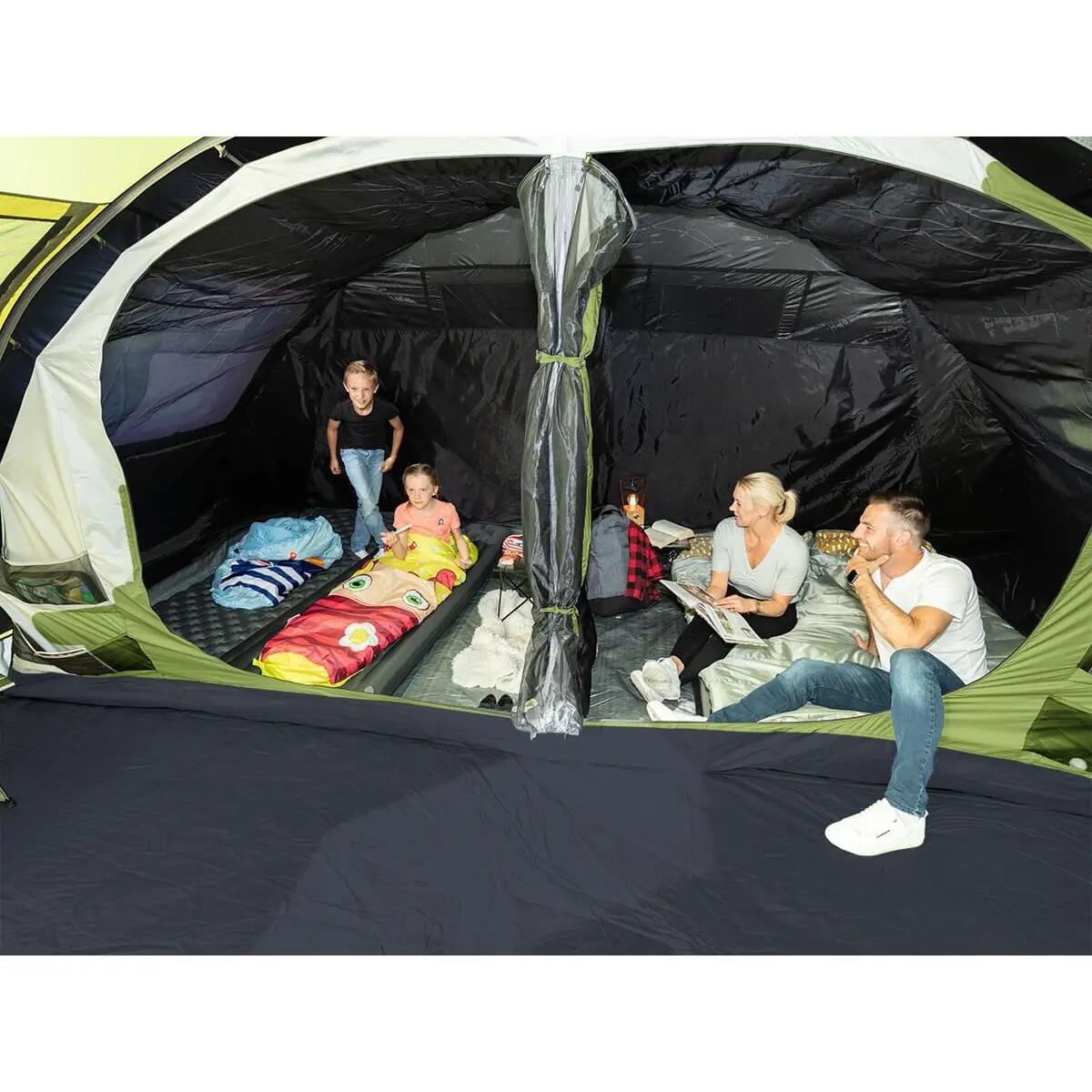 Gebraucht - Tunnelzelt Gotland Sleeper Protect 6 - eingenähtem Zeltboden 9/16