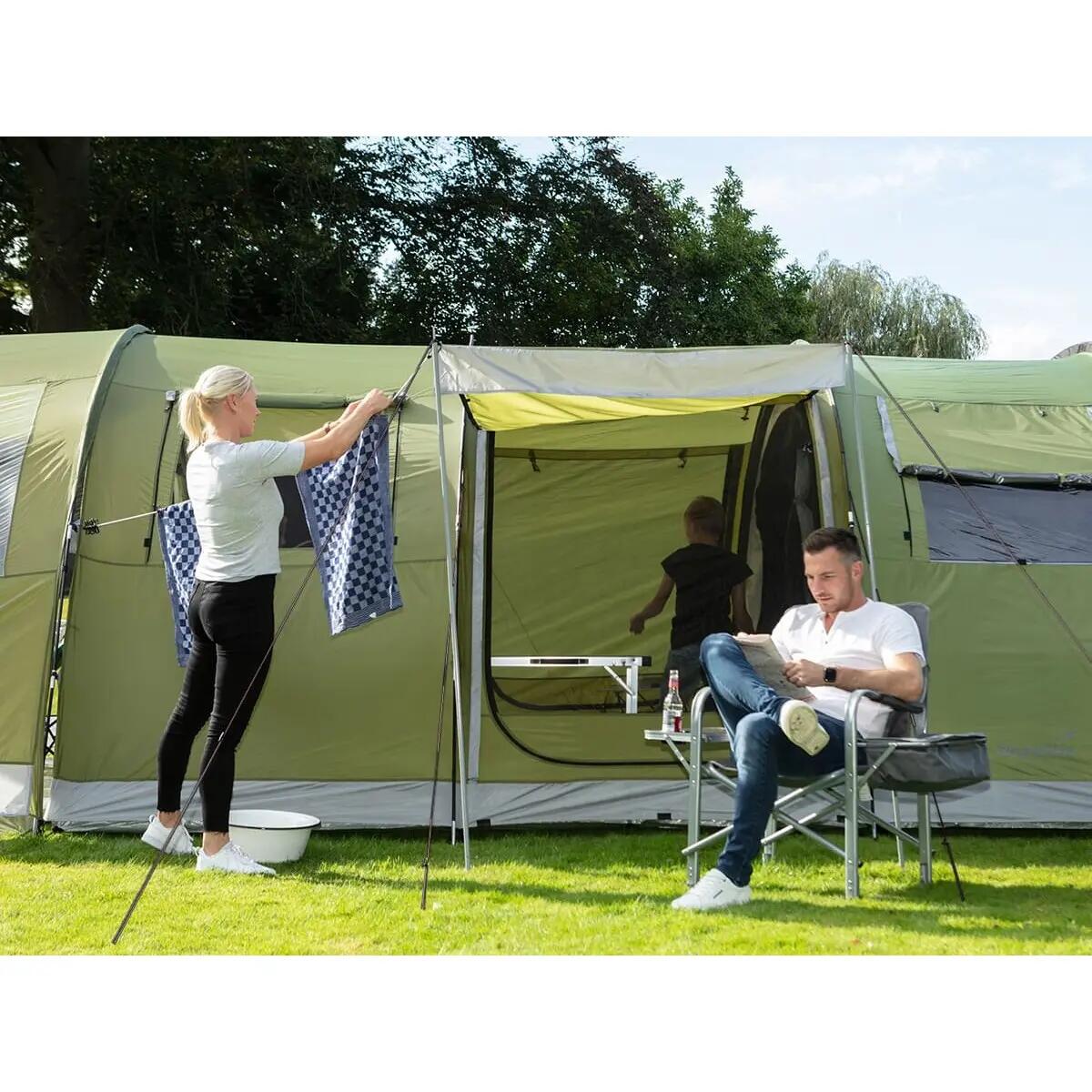 Gebraucht - Tunnelzelt Gotland Sleeper Protect 6 - eingenähtem Zeltboden 5/16