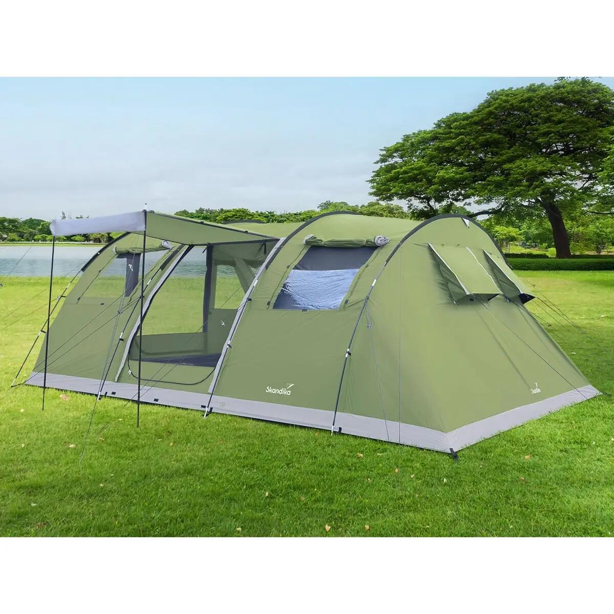 Gebraucht - Tunnelzelt Gotland Sleeper Protect 6 - eingenähtem Zeltboden 4/16