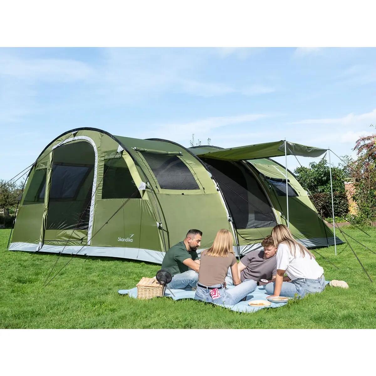 Gebraucht - Tunnelzelt Gotland Sleeper Protect 6 - eingenähtem Zeltboden 2/16