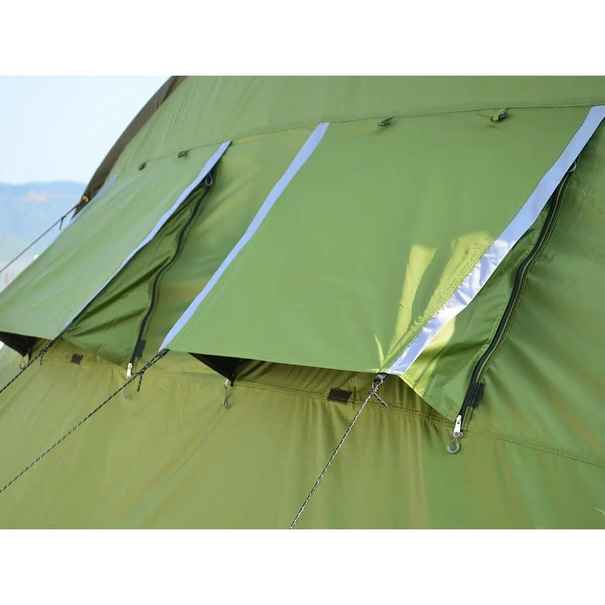 Gebraucht - Tunnelzelt Gotland Sleeper Protect 6 - eingenähtem Zeltboden 14/16