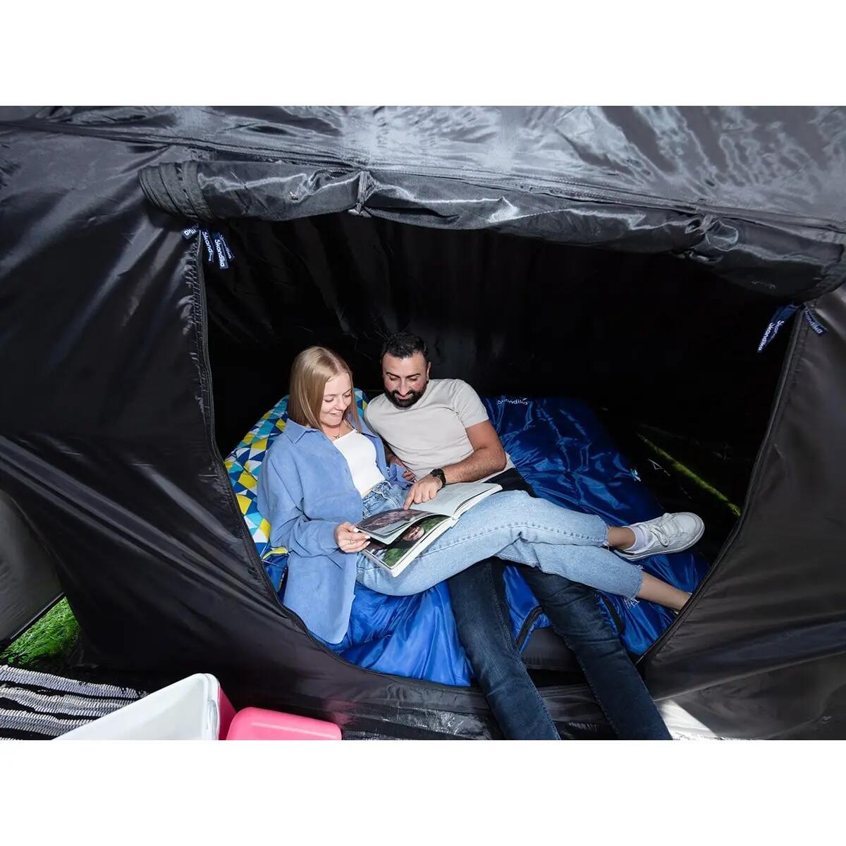 Tenda da campeggio Daytona 6 XL Protect - 3 cabine letto -  pavimento cucito 9/15