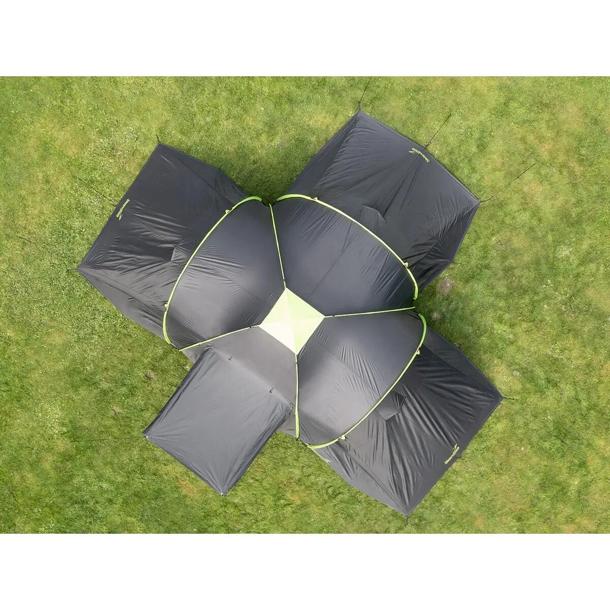 Second hand - Tenda da campeggio Daytona 6 XL Protect - 3 cabine letto 7/15