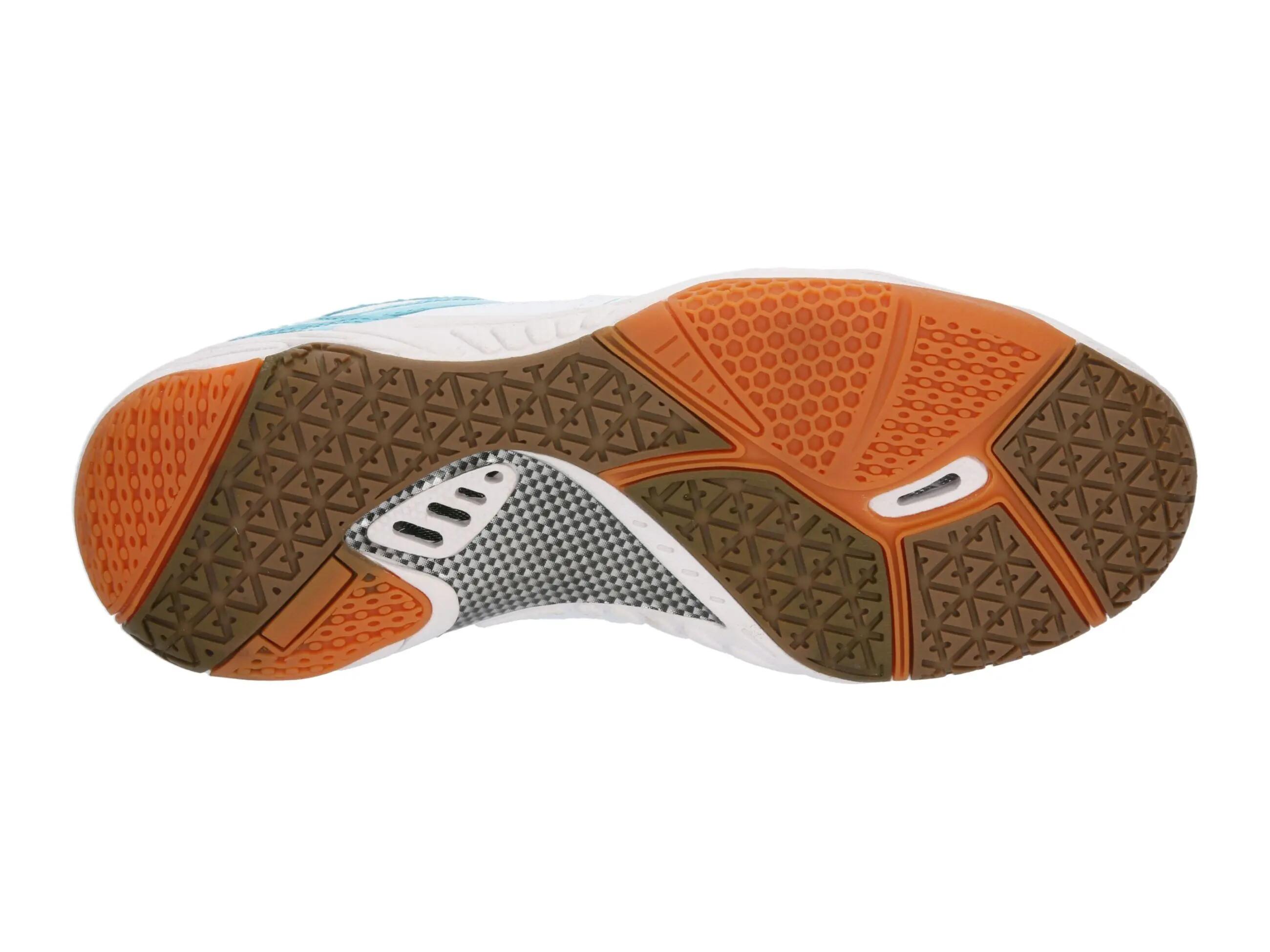 scarpa indoor - allenamento - donna - soletta amovibile - bianco 6/6