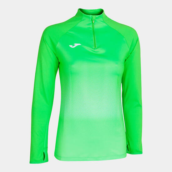 Sweat-Shirt Running Femme Joma Elite VII Vert Fluo