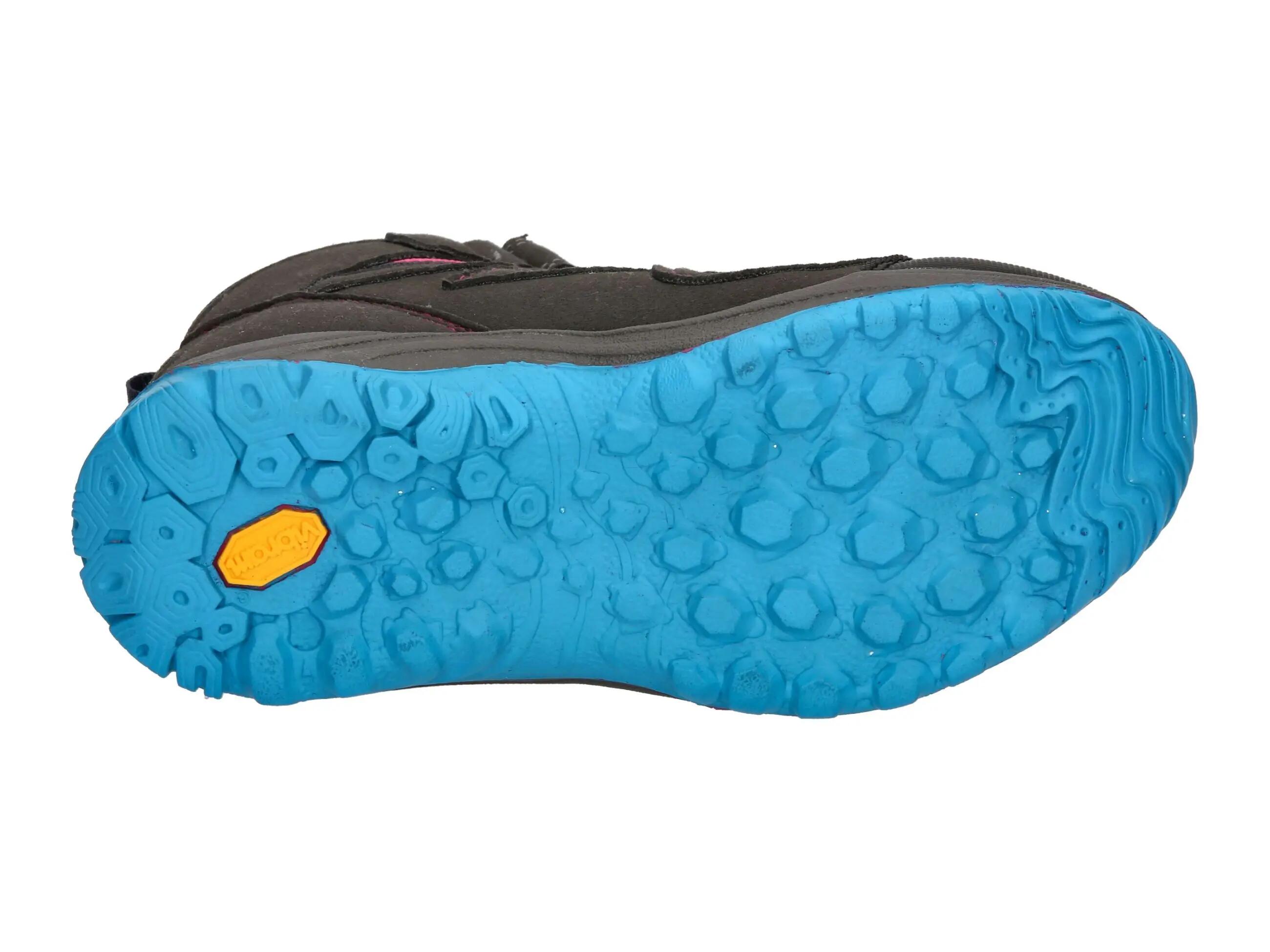 Stivale outdoor - trekking - bambini - impermeabile, velcro - grigio 6/6
