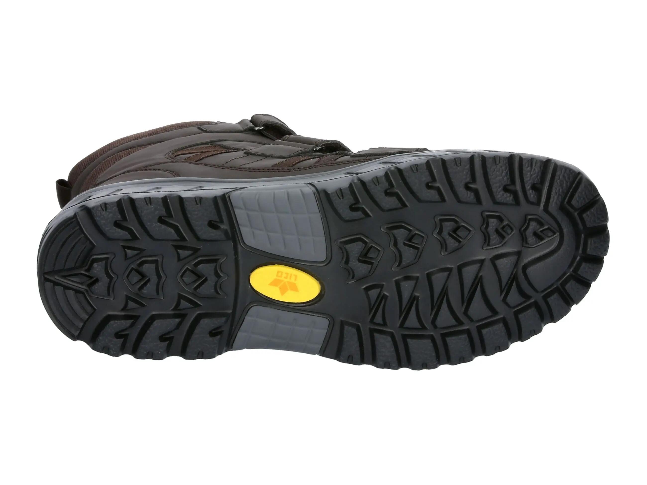 chaussures - winter - homme - imperméables, chaudes, à velcro - marron 6/6