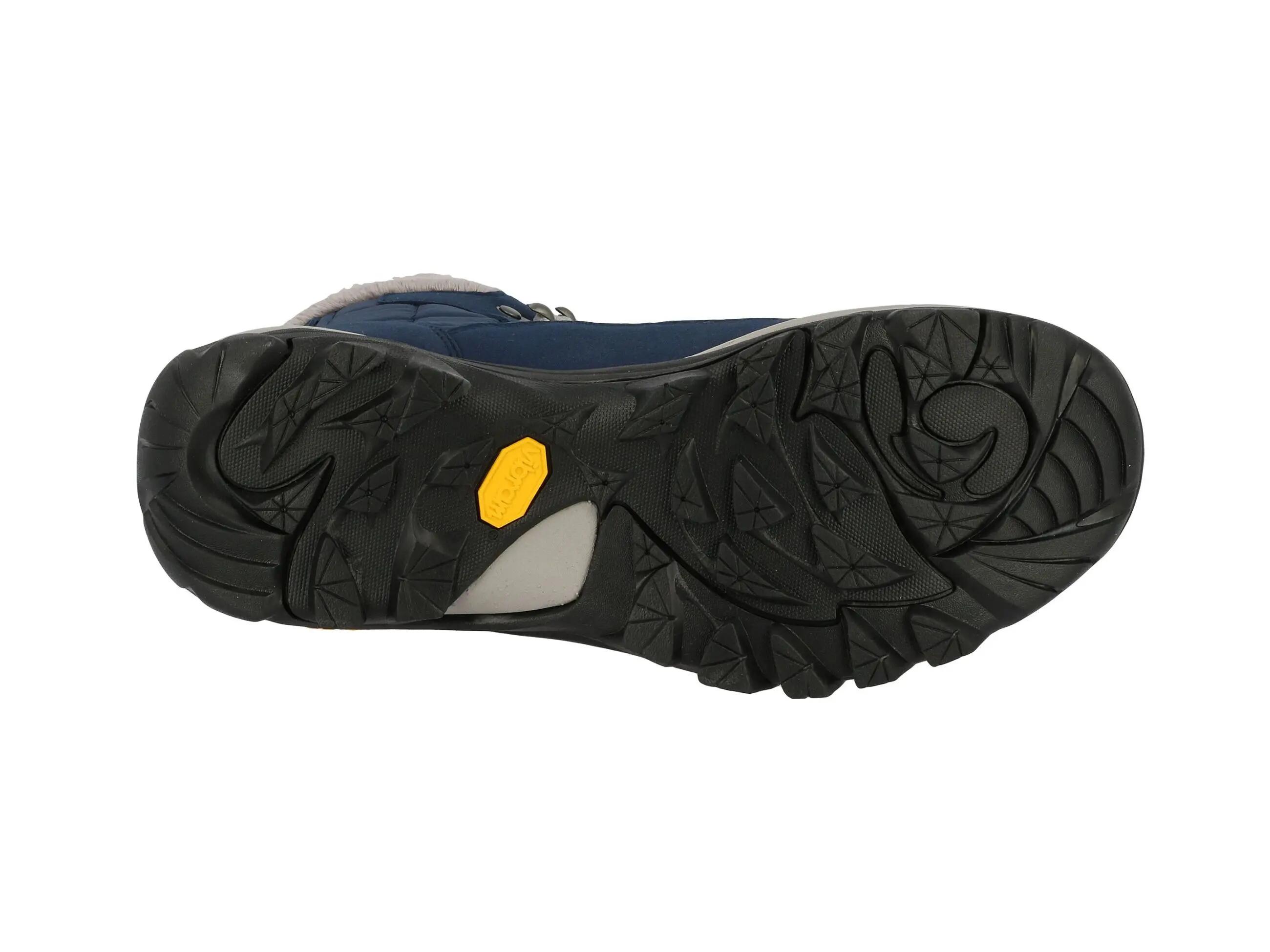 stivale invernale - donna - impermeabile, suola vibram - blu scuro 6/6