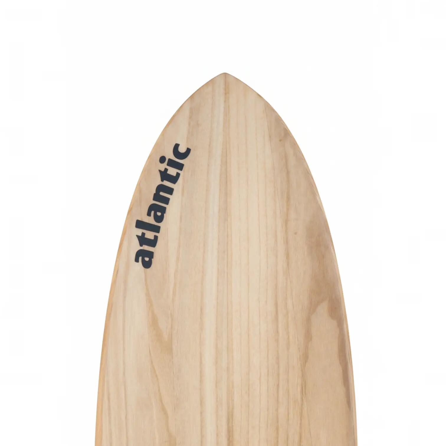 Epoxy und Holz Surfbrett - Octopus - 5'10 x 20" x 2,5" - 33.7L 8/12