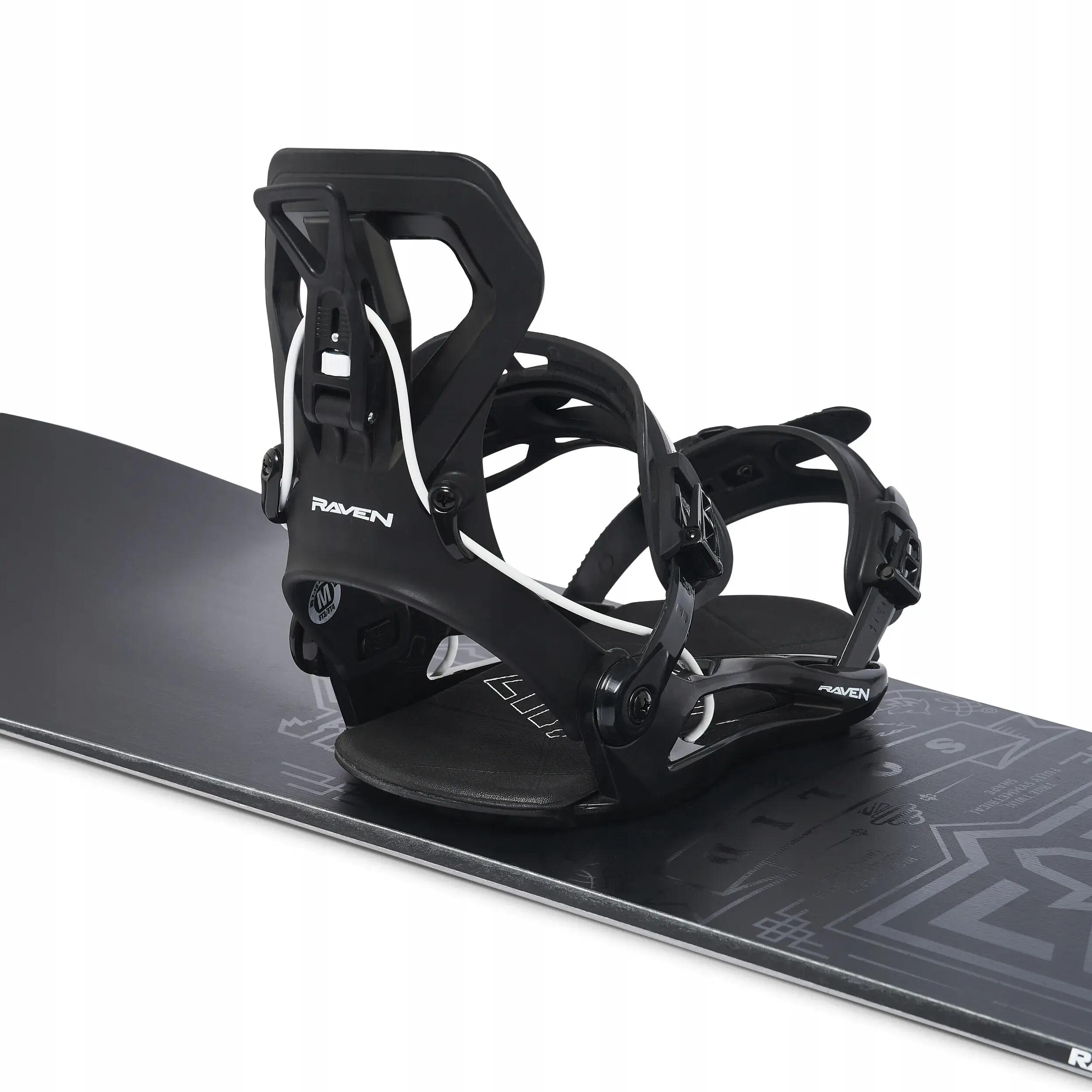 Fixations de snowboard Raven Fastec FTM500 Multientry 7/9