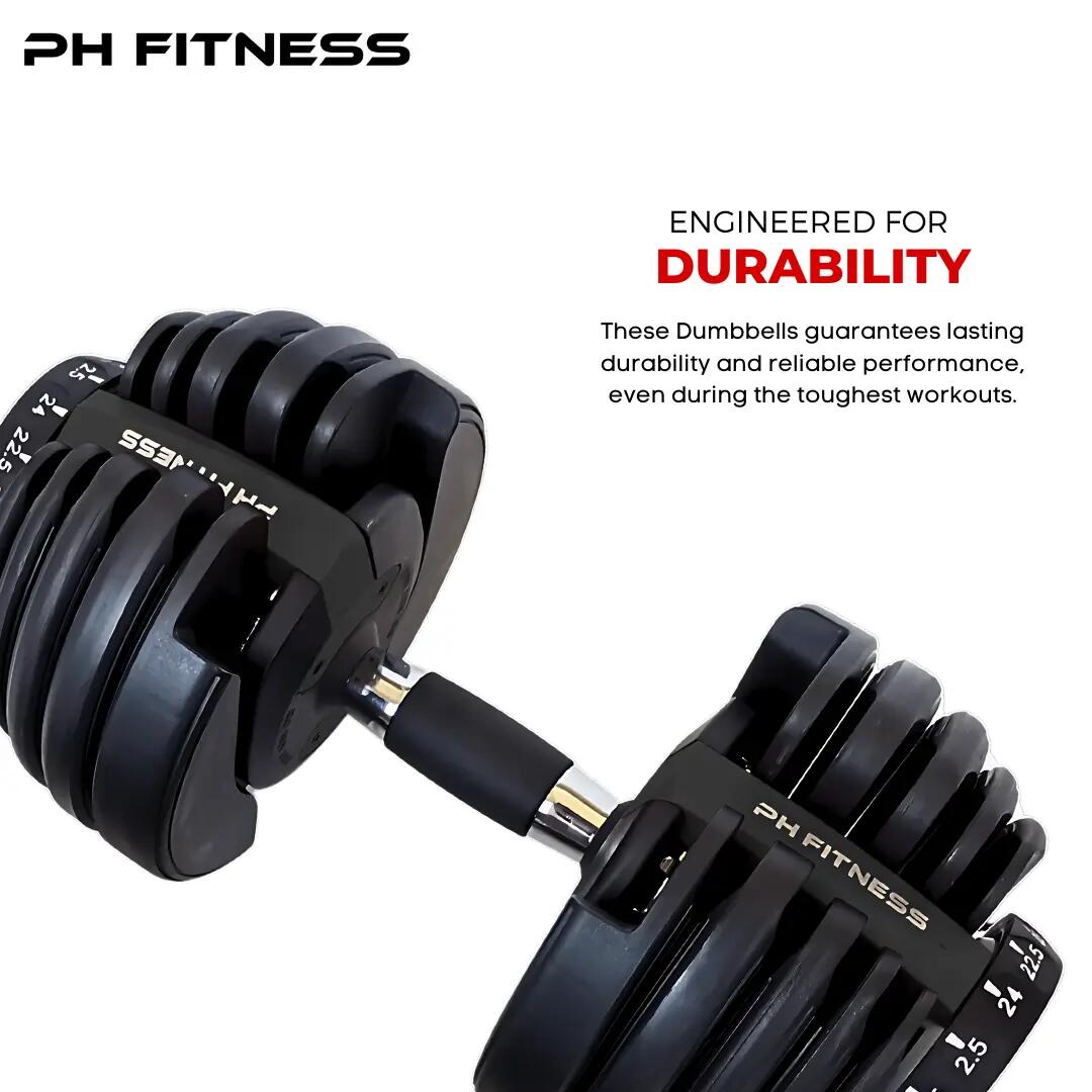Manubri regolabili Smart set 2 × 24 kg 6/9