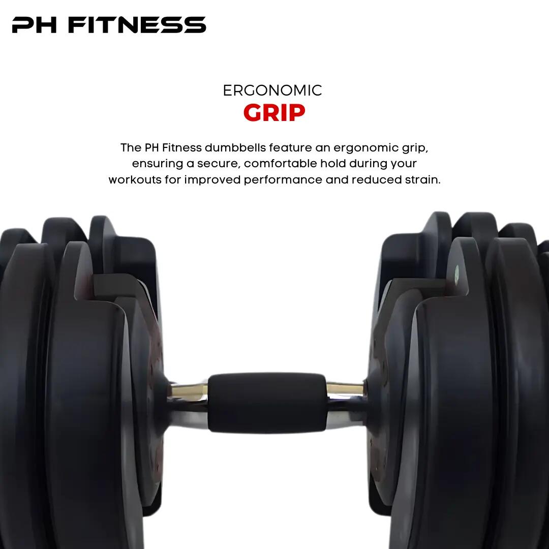 Manubri regolabili Smart set 2 × 24 kg 5/9