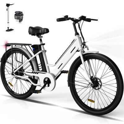 Bici elettrica urbana 275" batteria rimovibile 36V 12Ah autonomia 100 km BK8SL