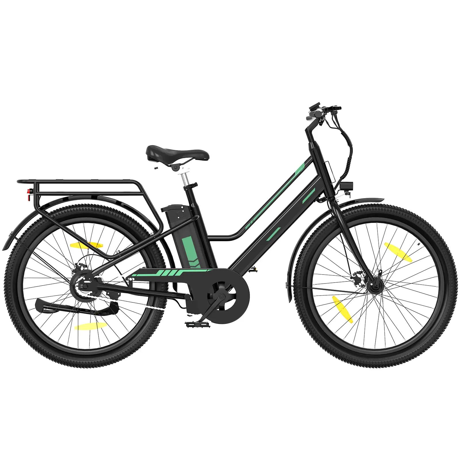 Elektrische stadsfiets 27,5" 36V 12Ah uitneembare accu actieradius 100 km BK8SL 4/7