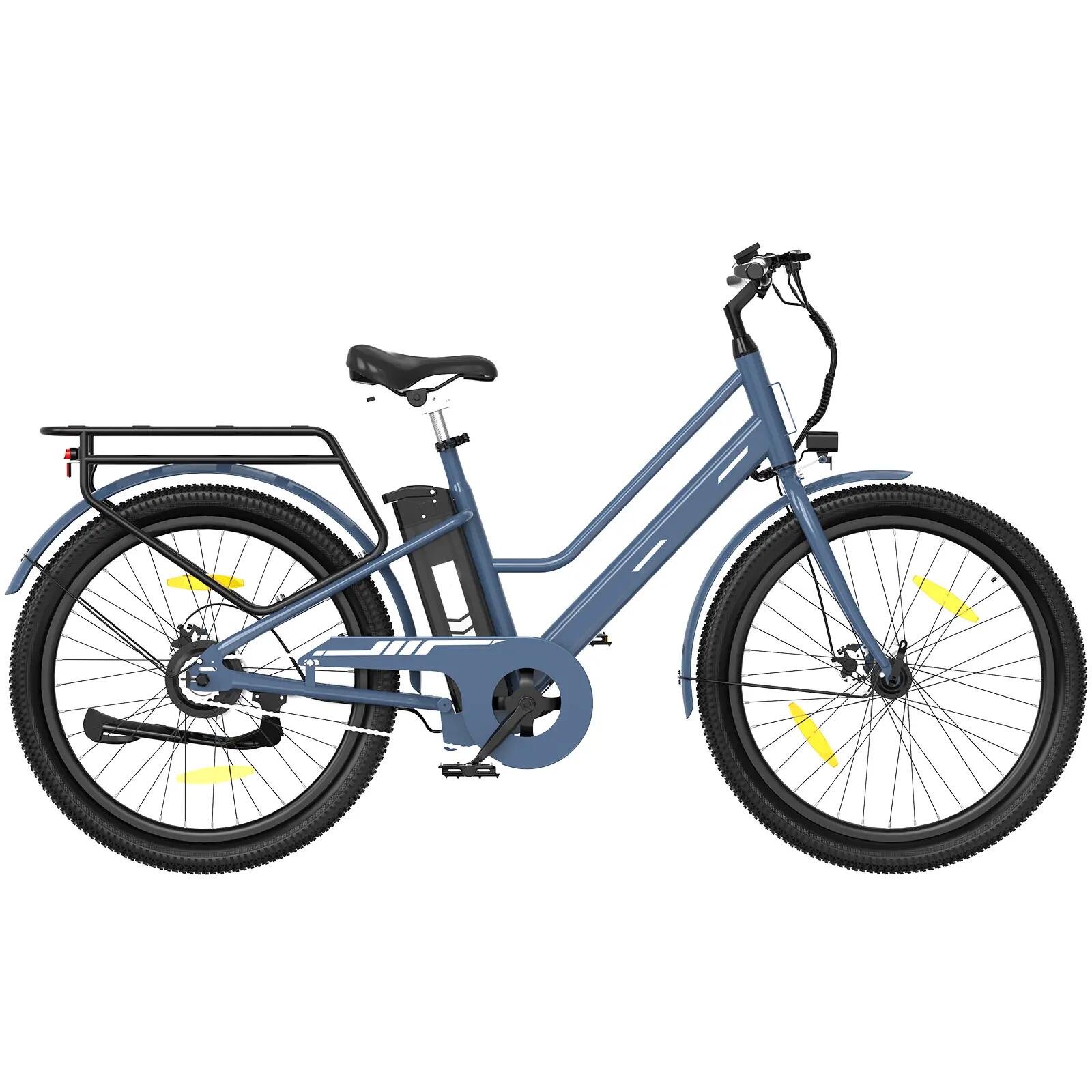 Bici elettrica urbana 27,5" batteria rimovibile 36V 12Ah autonomia 100 km BK8SL 4/7