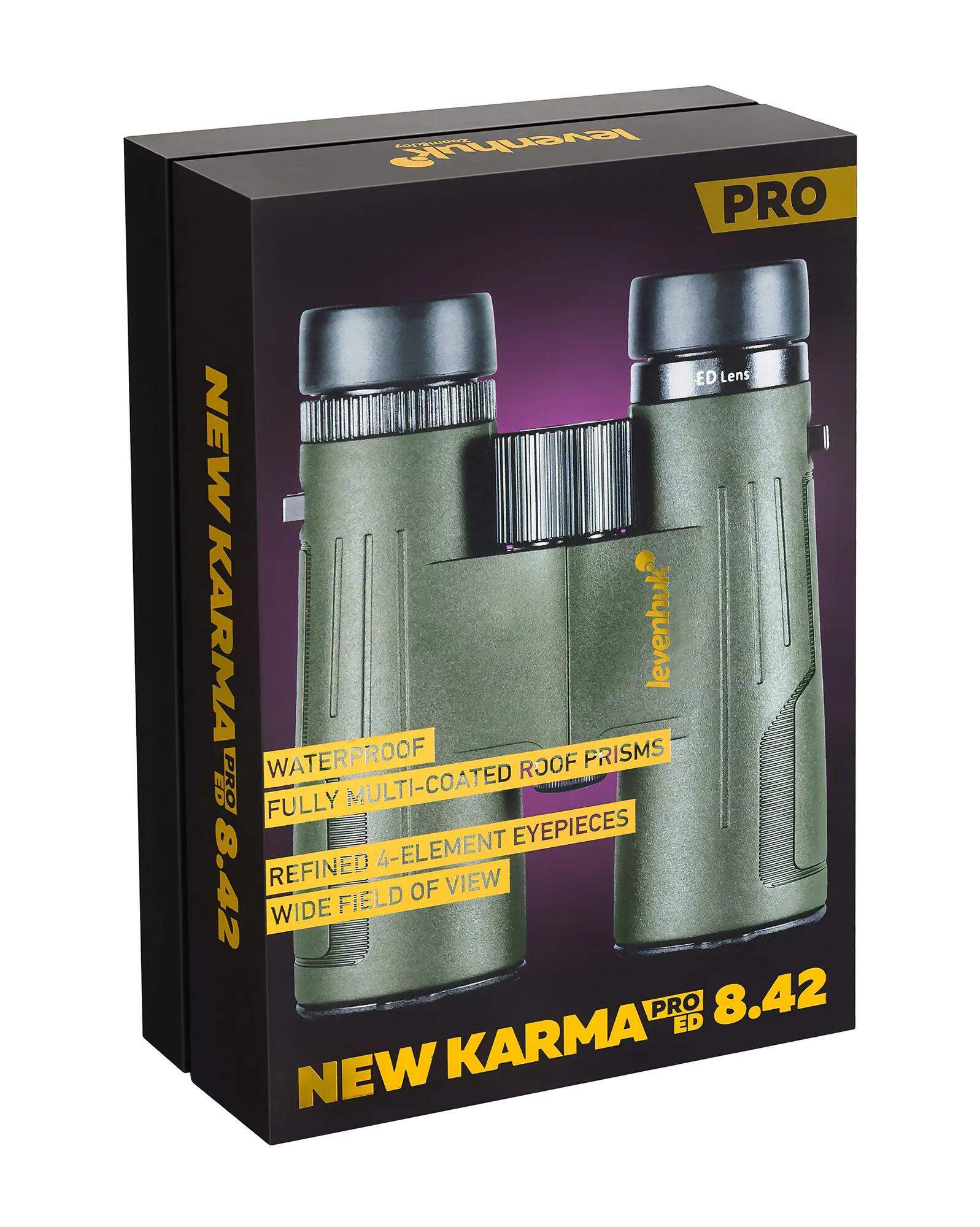 Levenhuk New Karma PRO ED 8x42 verrekijker 13/13