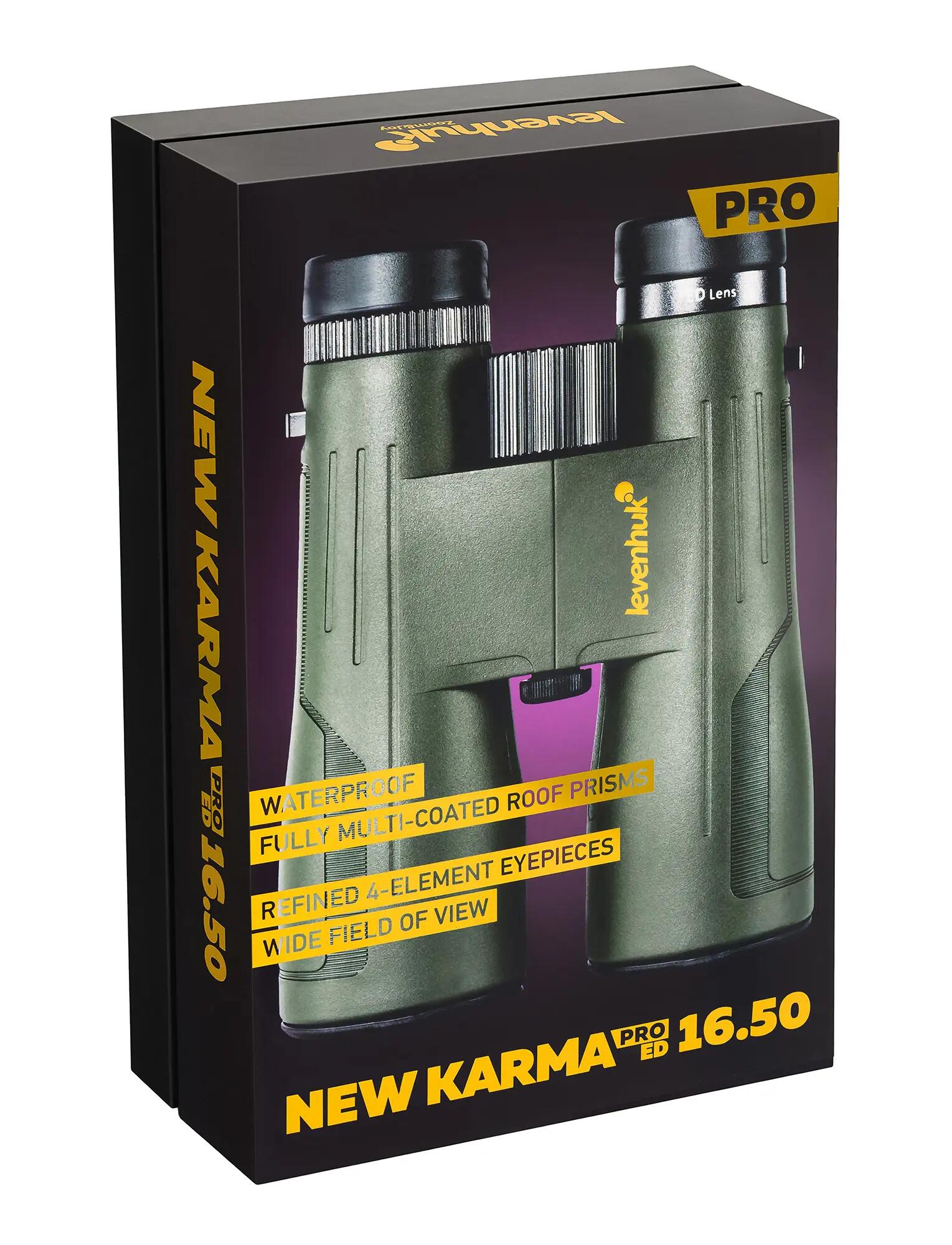 Prismáticos Levenhuk New Karma PRO ED 16x50 13/13