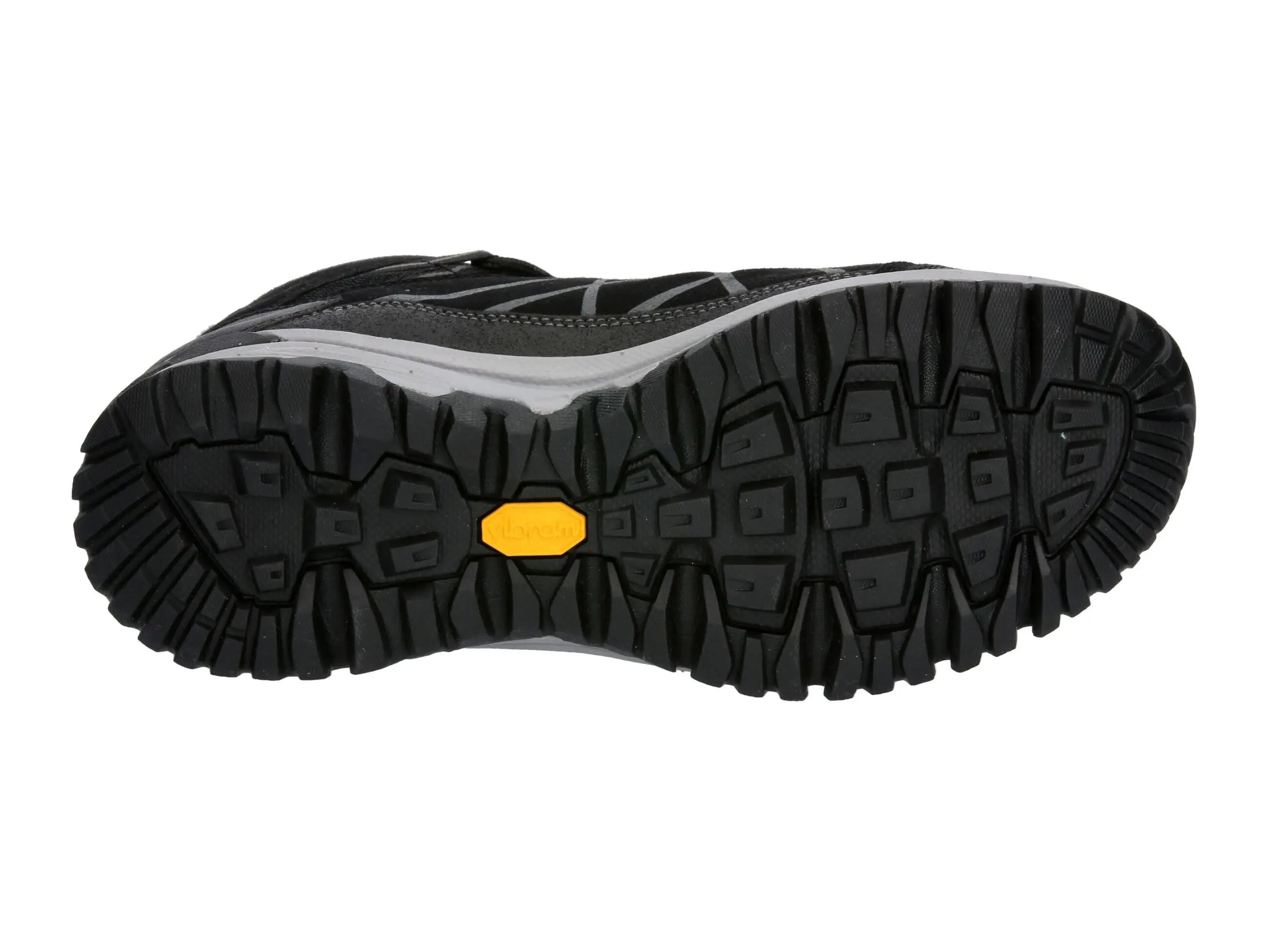 stivale - trekking - uomo - impermeabile, suola antiscivolo - nero 6/6