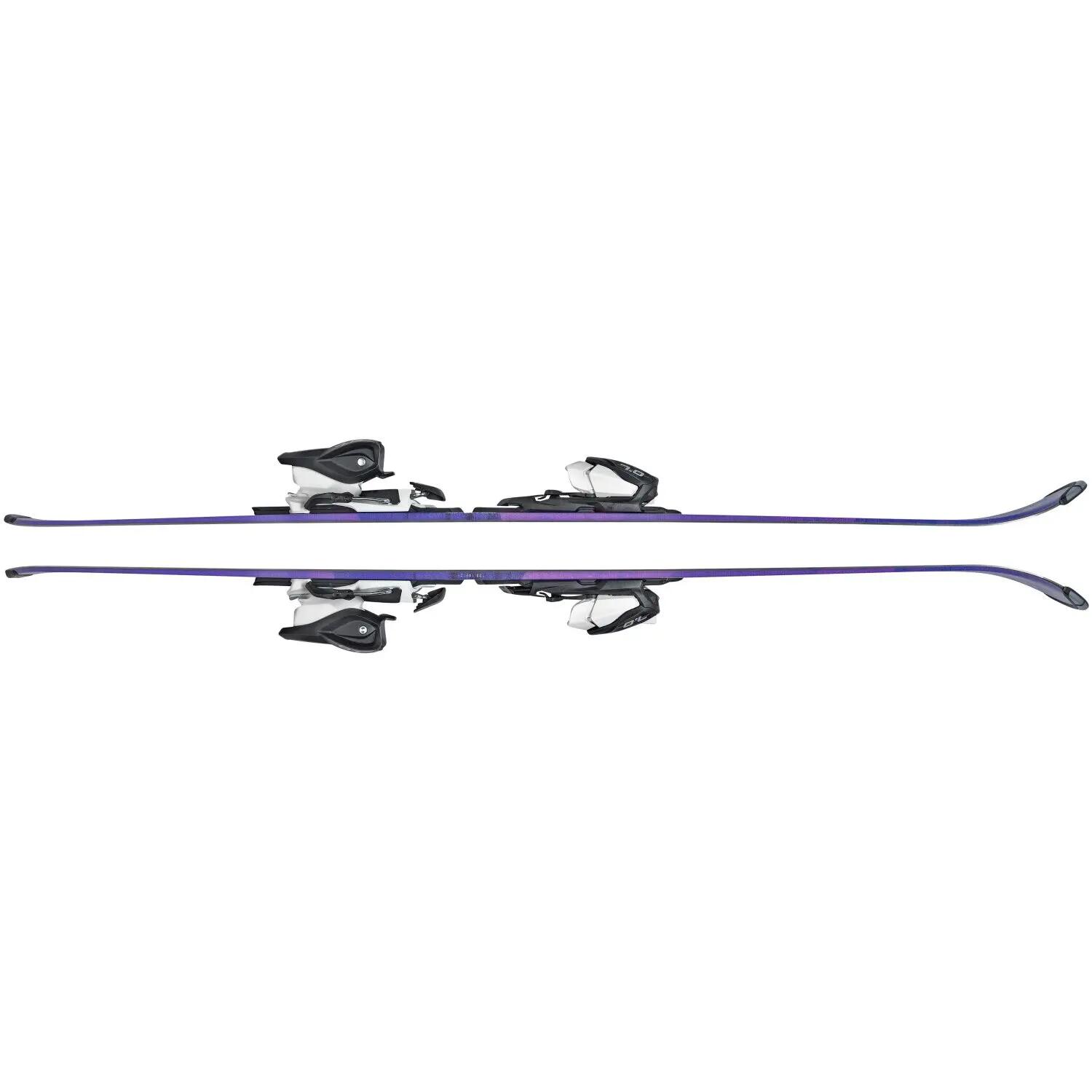 Pack de esquí Blizzard Pearl Jr + fijaciones FDT Jr7 moradas para niñas 6/6
