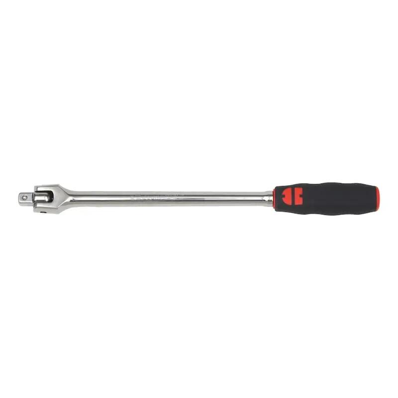 Wurth Breaker Bar 1/2in Drive 365mm Joint Socket Wrench Chrome Plated 180° Rotat